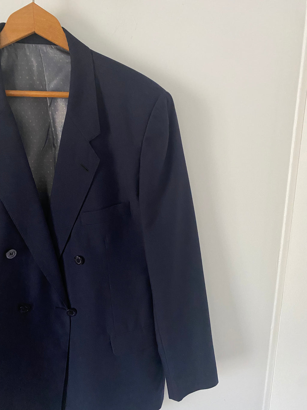 Duo Blazer Homme OVERSIZE & Manchette  « Relief » vintage