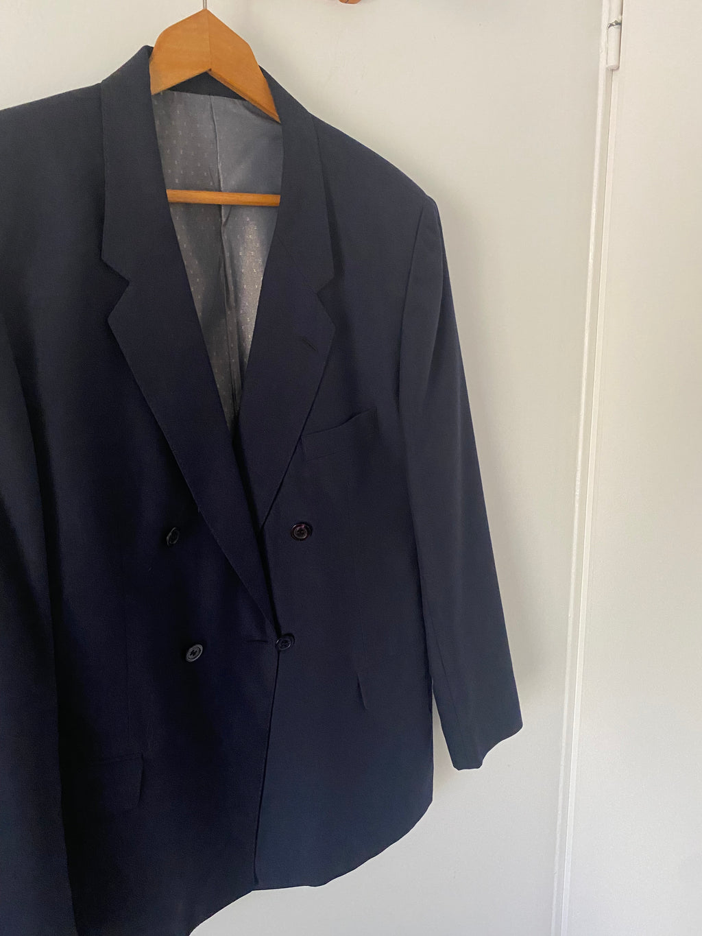 Duo Blazer Homme OVERSIZE & Manchette  « Relief » vintage