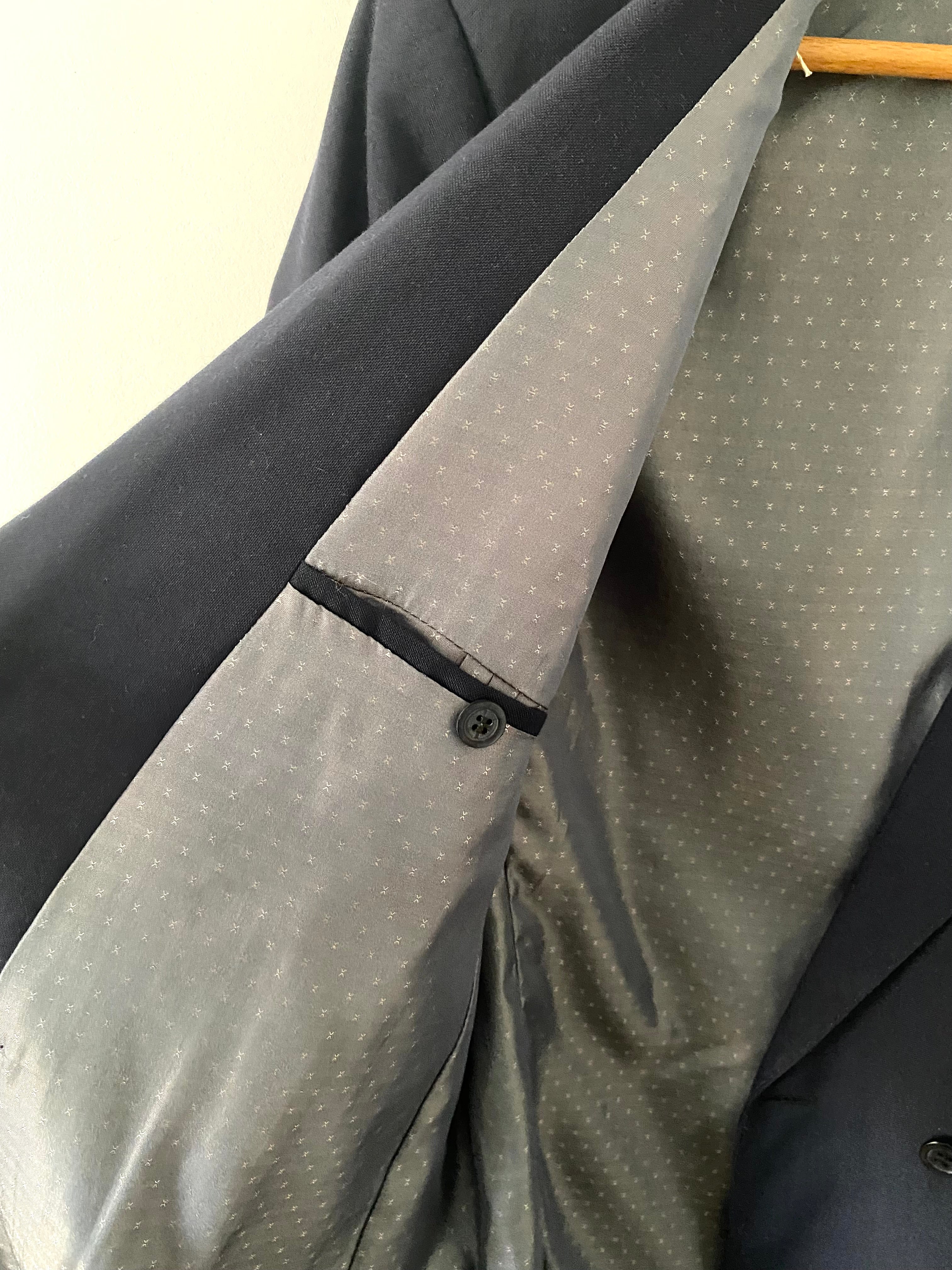 Duo Blazer Homme OVERSIZE & Manchette  « Relief » vintage