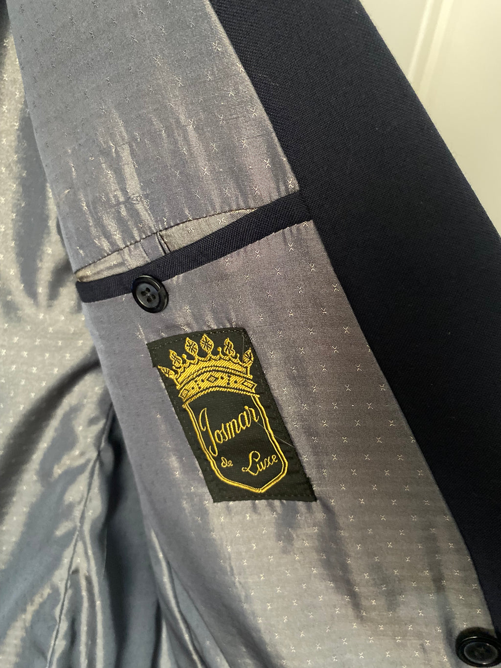 Duo Blazer Homme OVERSIZE & Manchette  « Relief » vintage