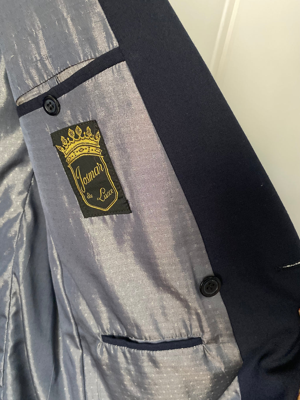 Duo Blazer Homme OVERSIZE & Manchette  « Relief » vintage