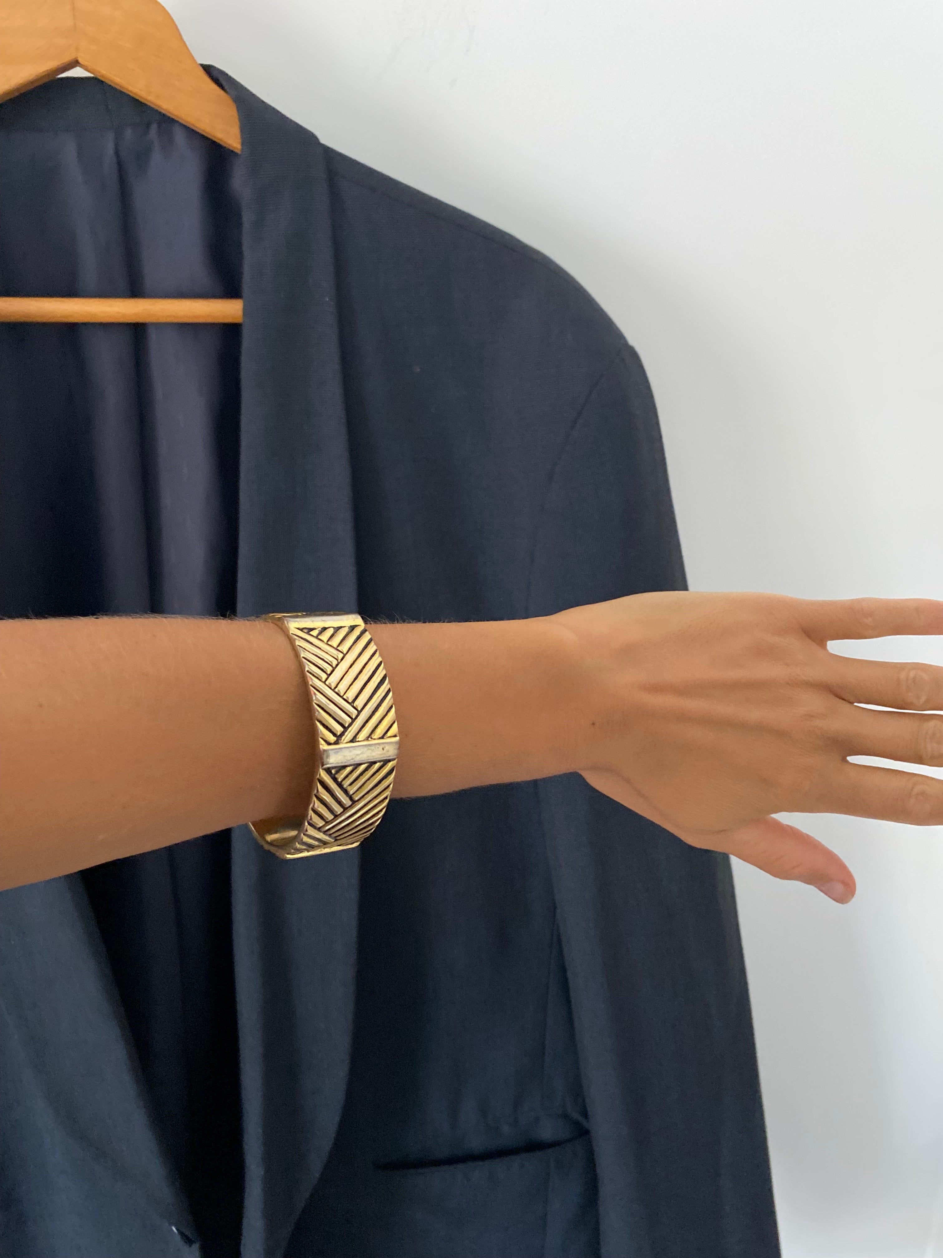 Duo Blazer Homme OVERSIZE & Bracelet  «Ungaro » vintage