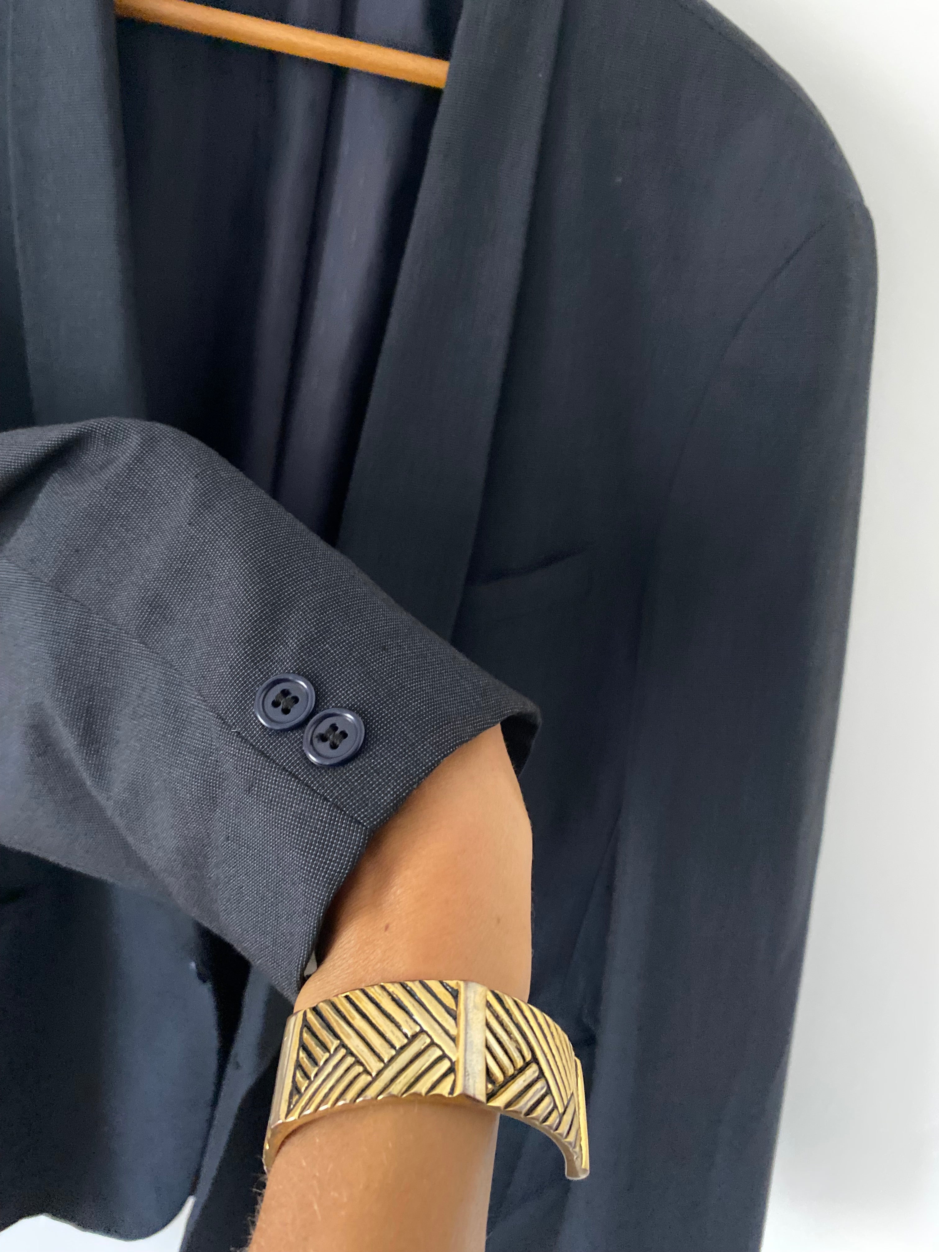 Duo Blazer Homme OVERSIZE & Bracelet  «Ungaro » vintage