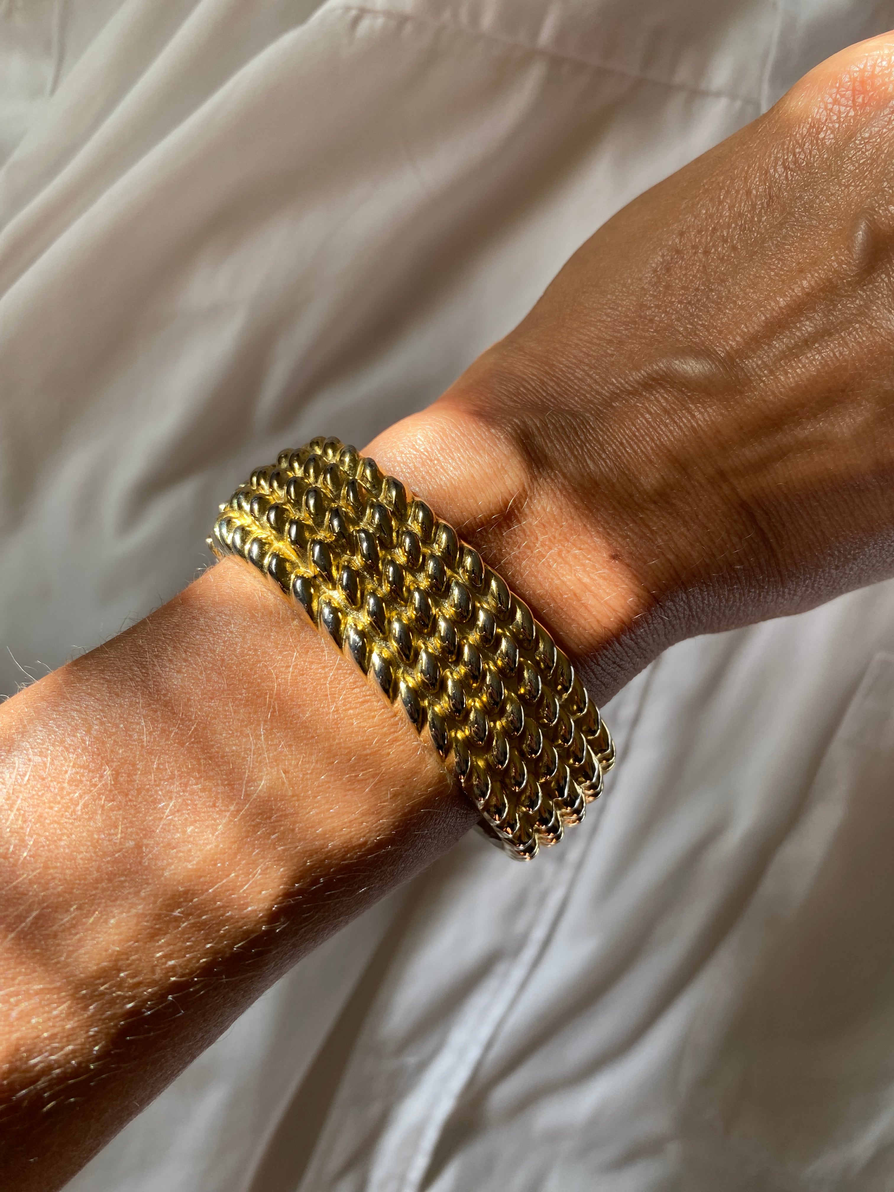 Duo Blazer Homme OVERSIZE & Manchette  « Relief » vintage