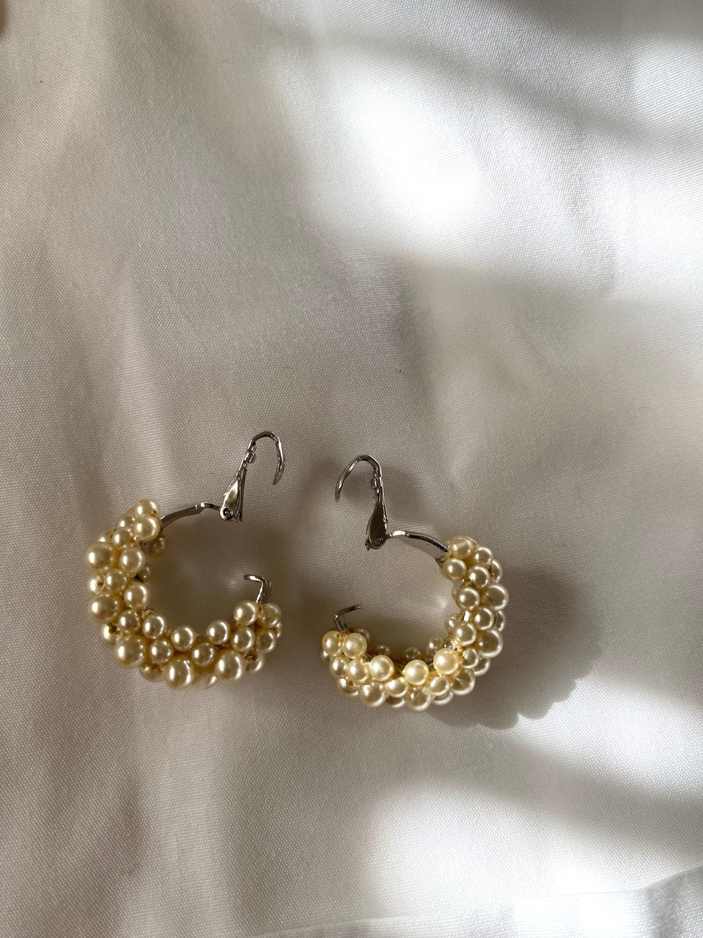 Duo Blazer Homme EDITORIAL (super Oversize) & Boucles d’oreilles « Nacrées » vintage