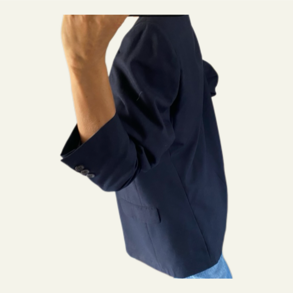 Duo Blazer Homme OVERSIZE & Manchette  « Relief » vintage