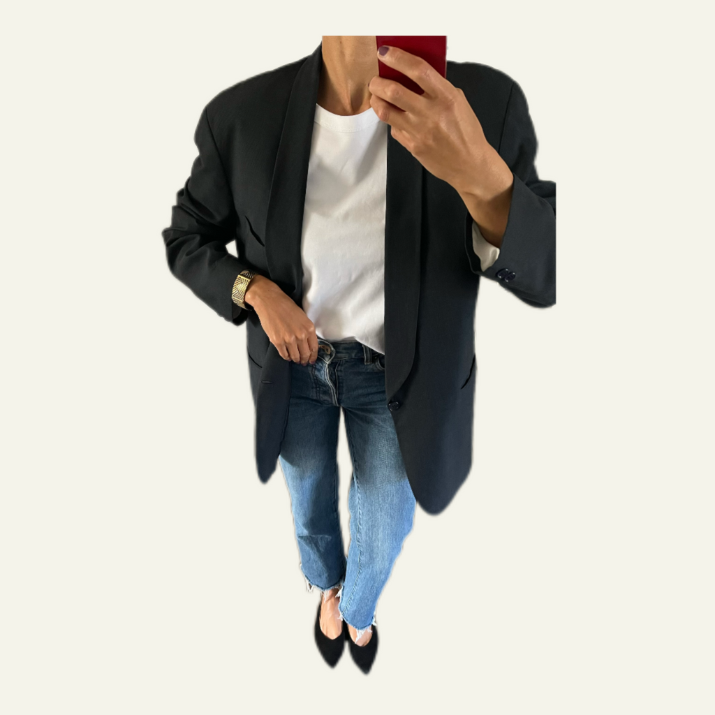 Duo Blazer Homme OVERSIZE & Bracelet  «Ungaro » vintage