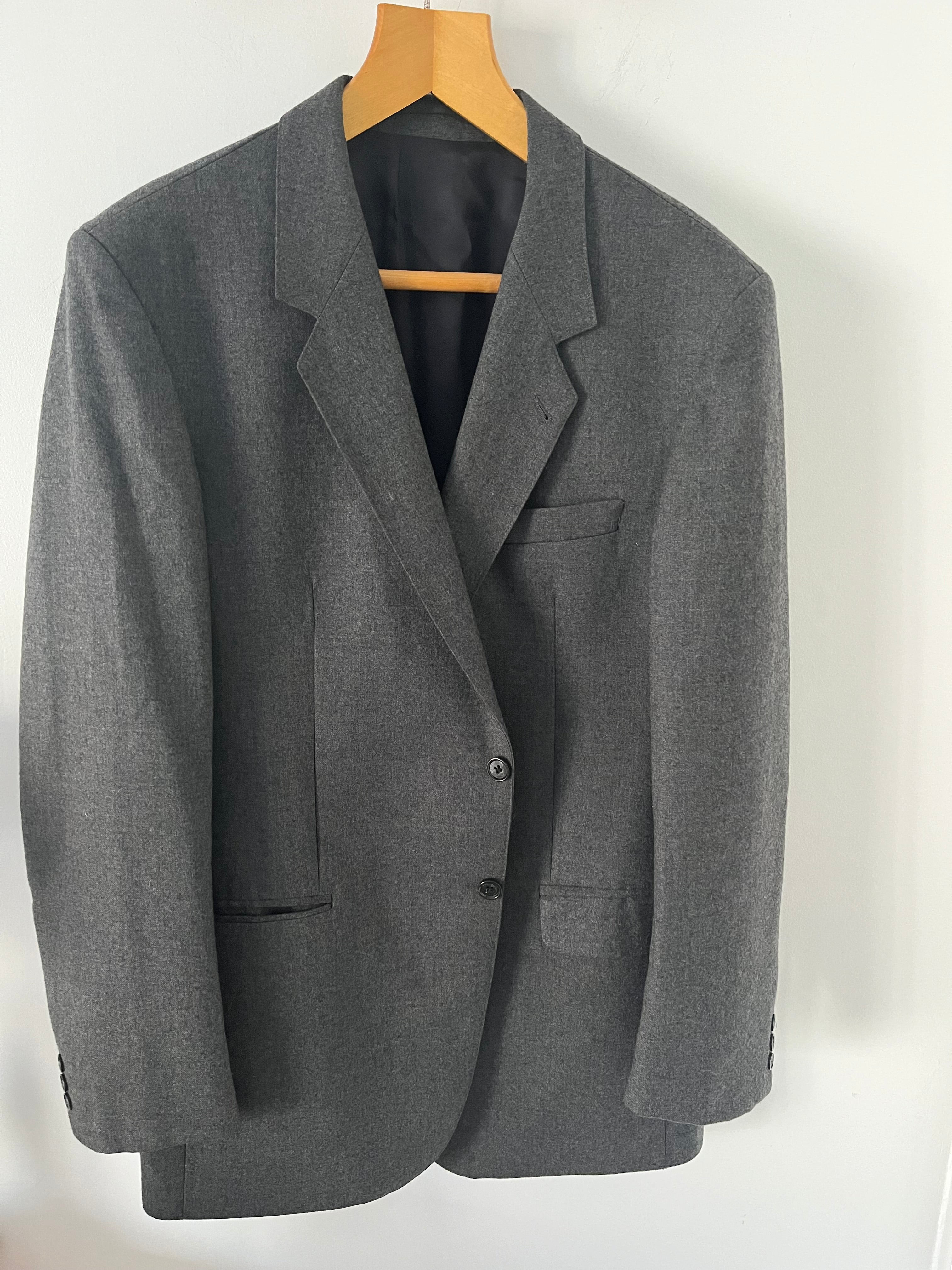 Duo Blazer Homme  EDITORIAL ( super Oversize ) « VIP » & Sac cuir vintage