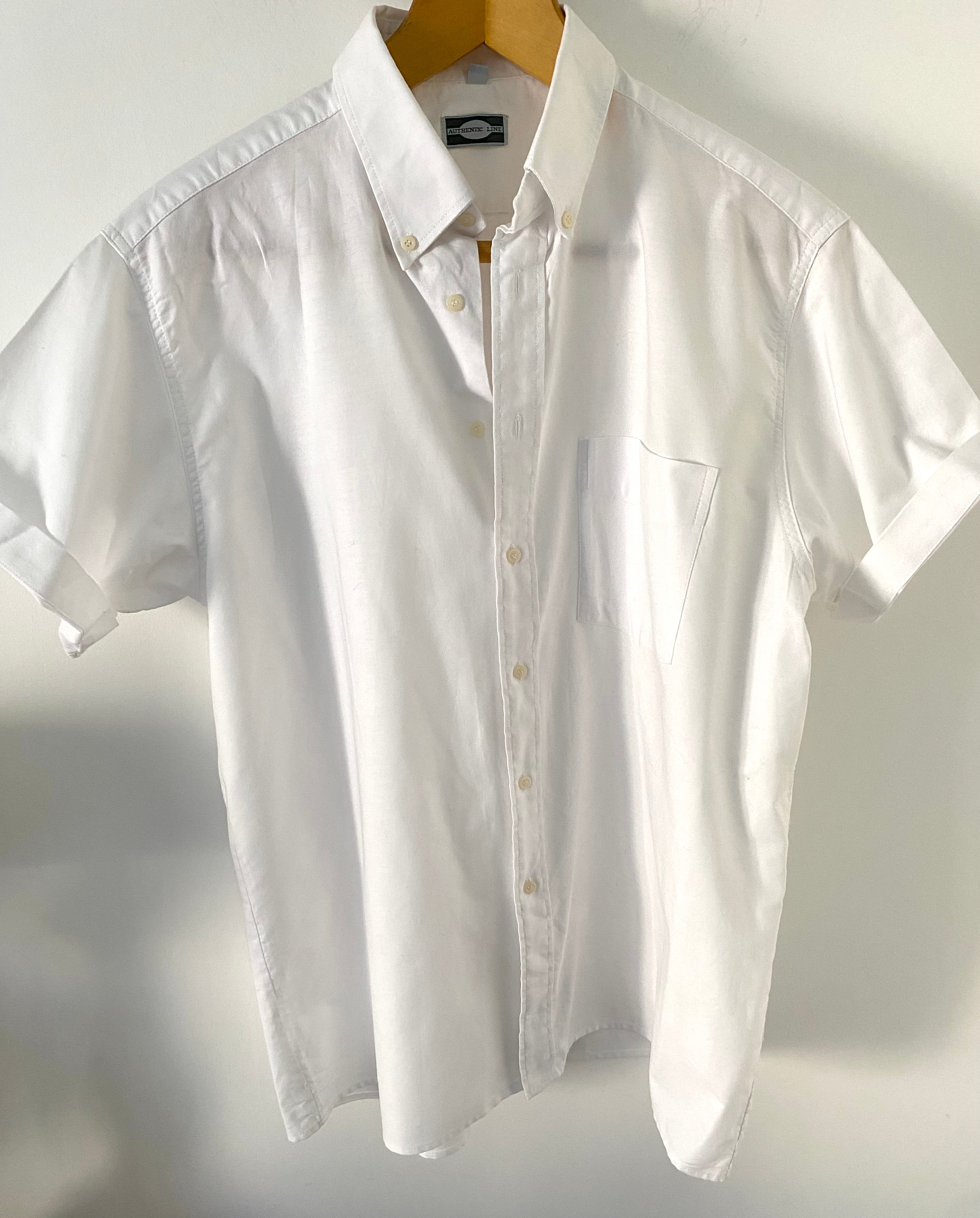 Duo Chemisier blanc Homme & Collier « Petit Épi »