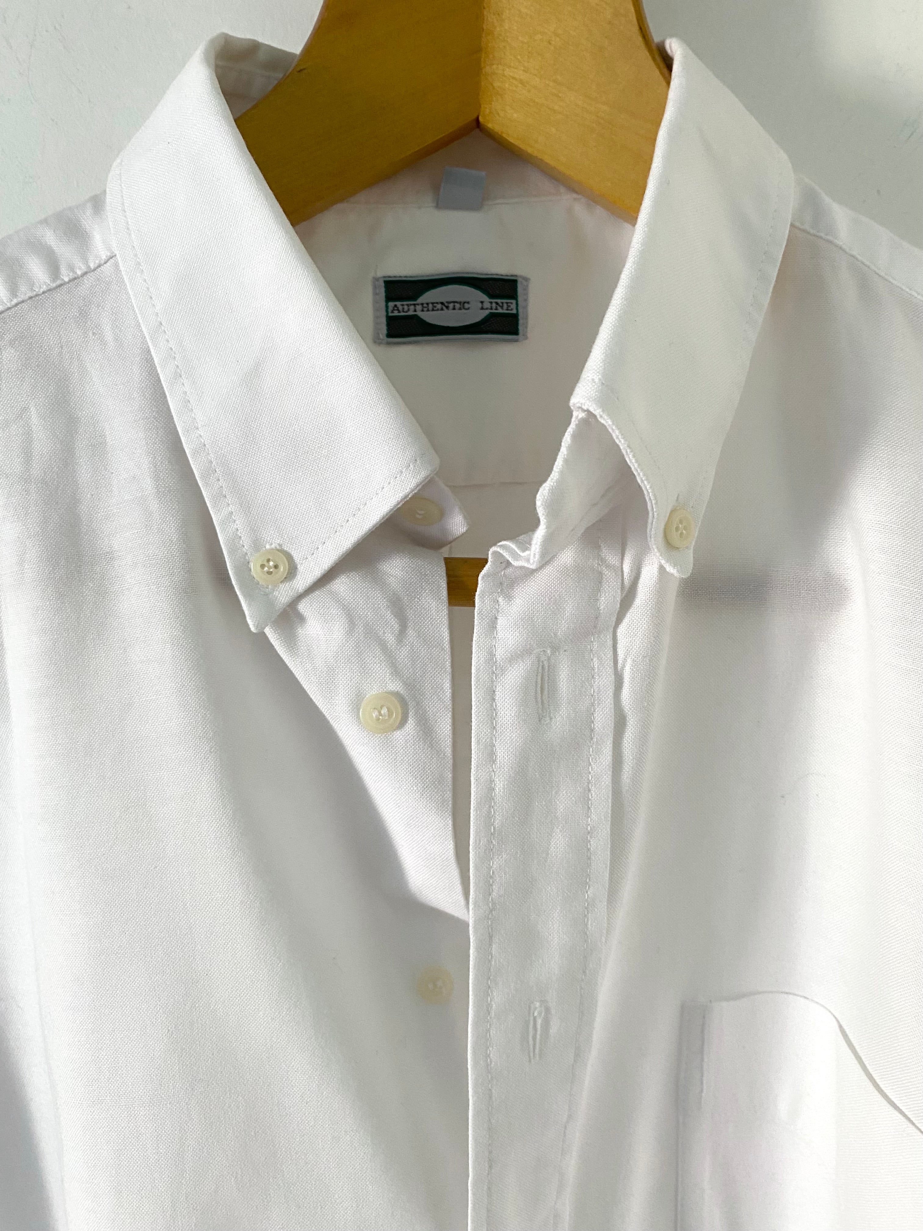 Duo Chemisier blanc Homme & Collier « Petit Épi »