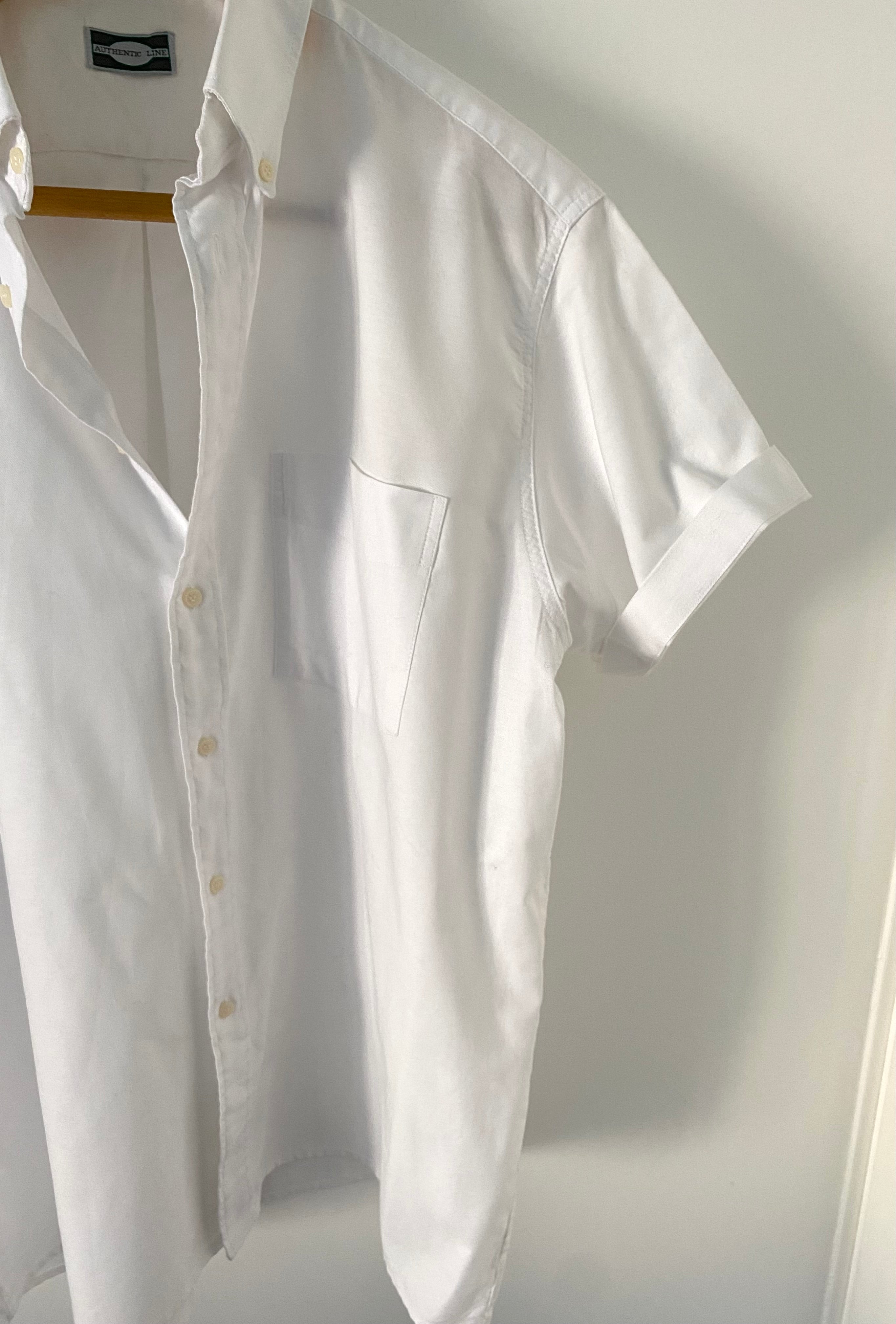 Duo Chemisier blanc Homme & Collier « Petit Épi »