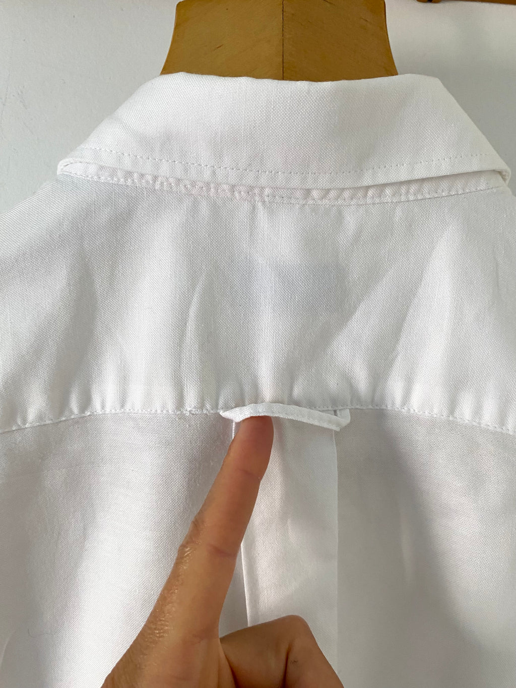 Duo Chemisier blanc Homme & Collier « Petit Épi »