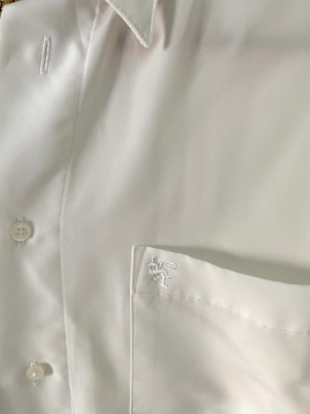 Duo Chemise blanche  Homme & Collier « Épi » vintage
