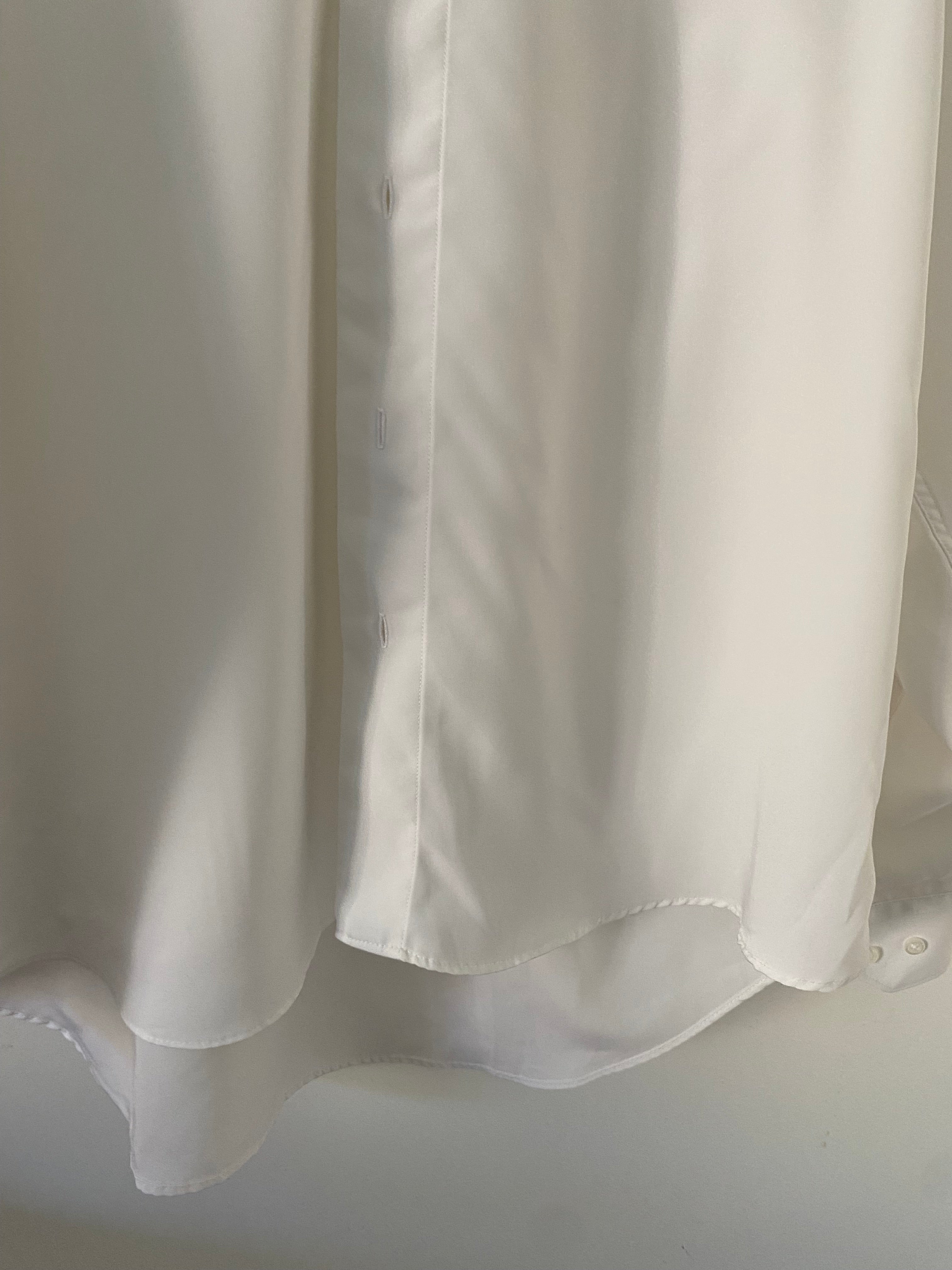 Duo Chemise blanche  Homme & Collier « Épi » vintage