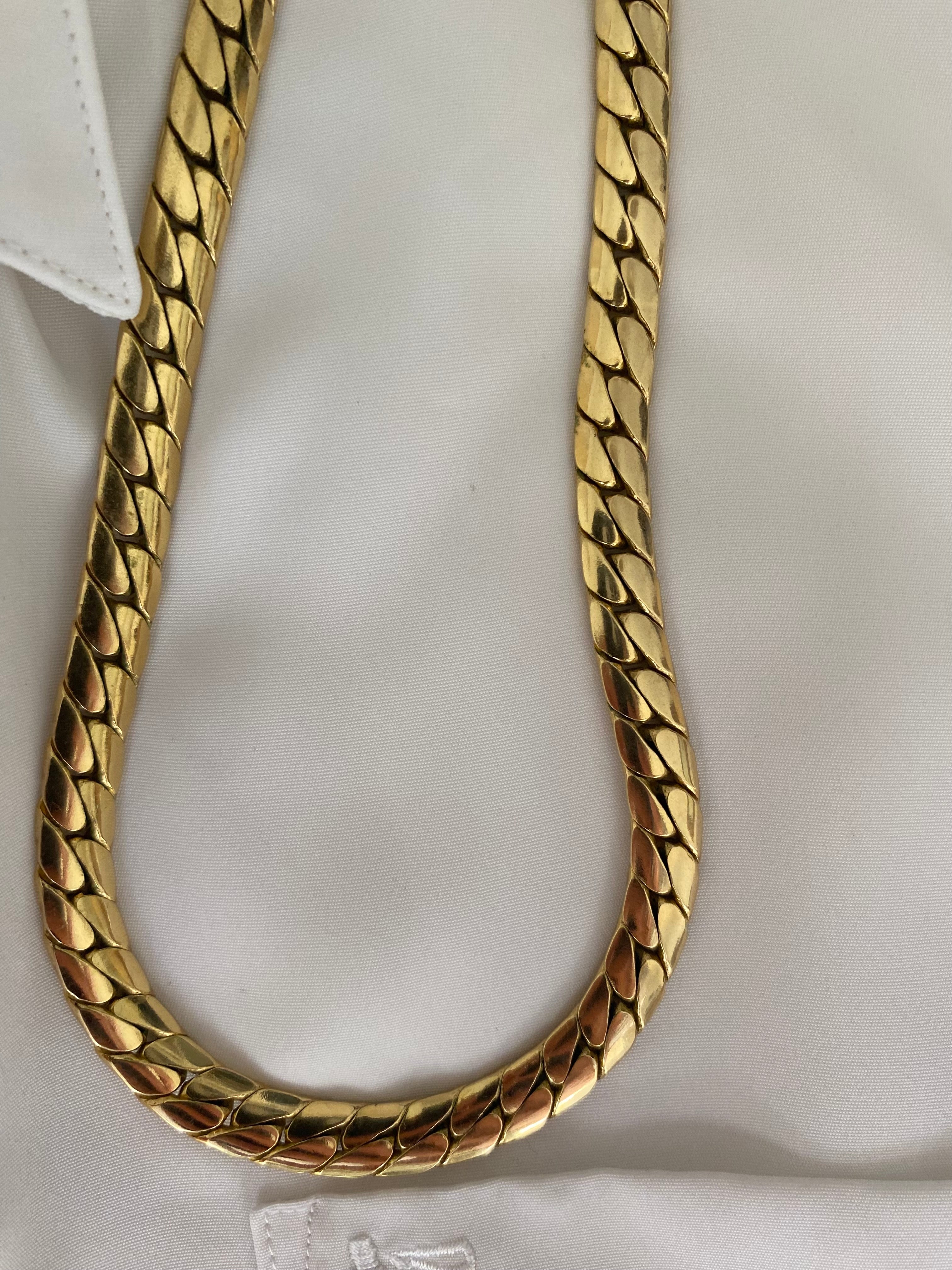 Duo Chemise blanche  Homme & Collier « Épi » vintage