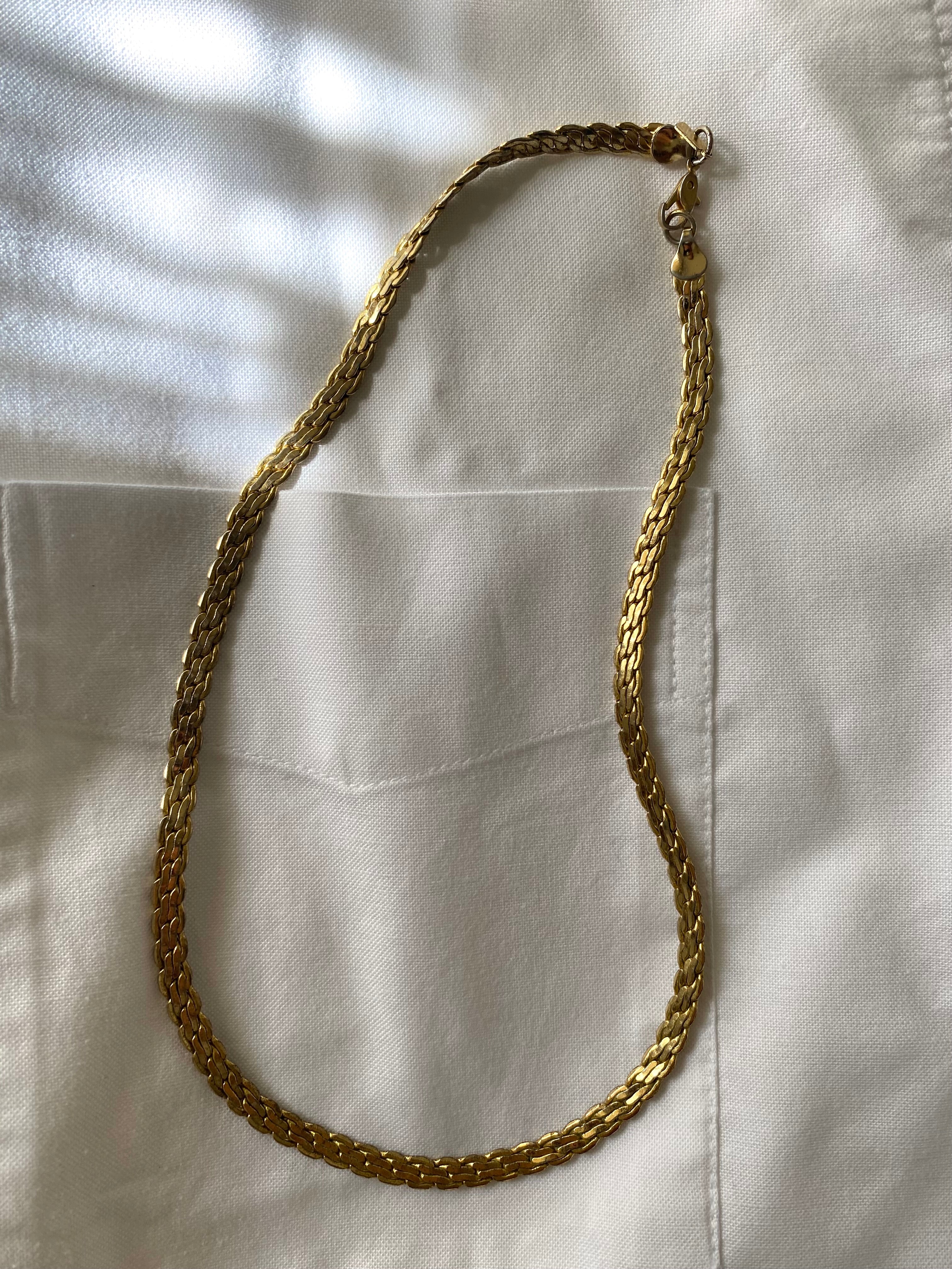 Duo Chemisier blanc Homme & Collier « Petit Épi »