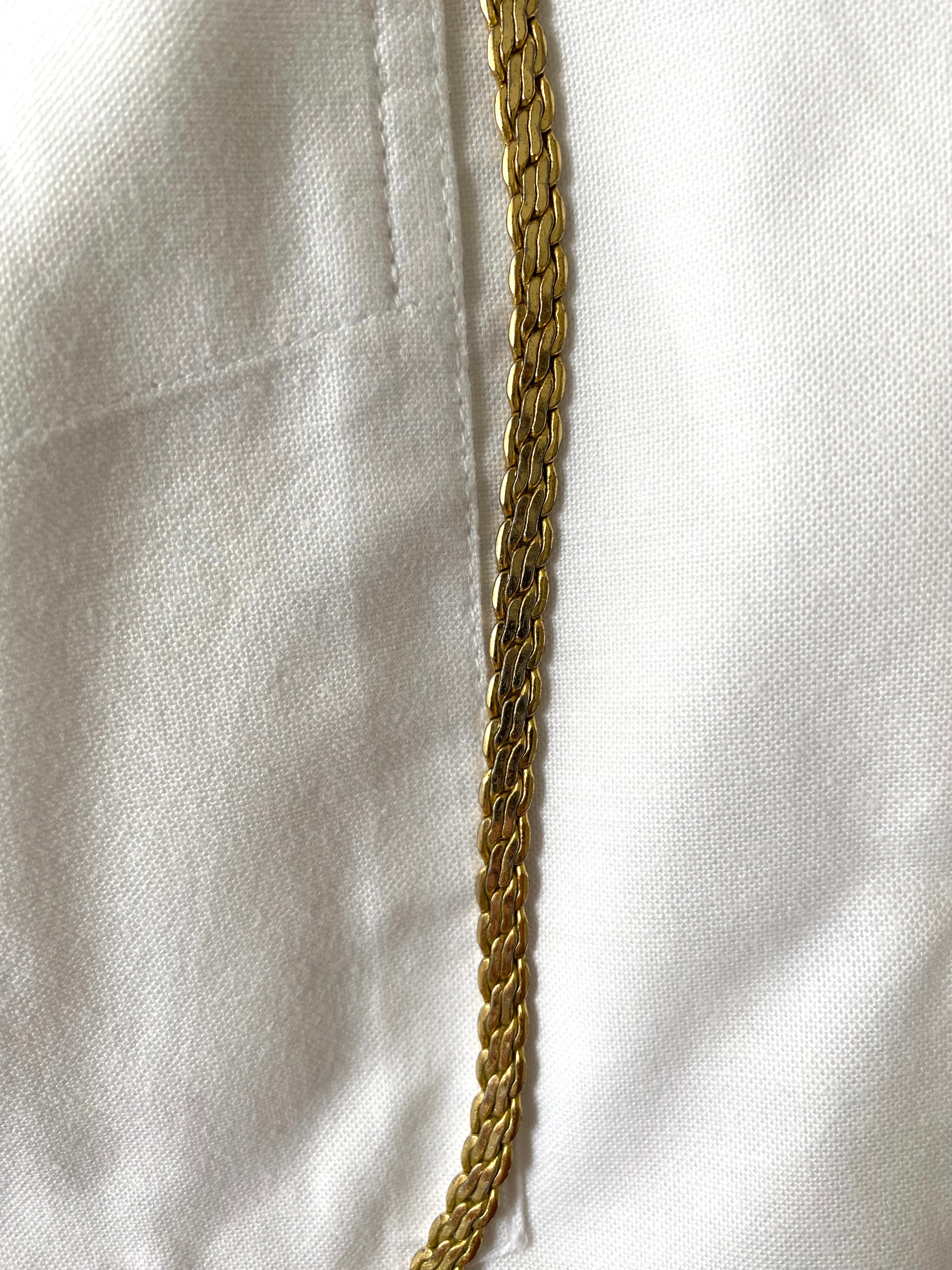 Duo Chemisier blanc Homme & Collier « Petit Épi »