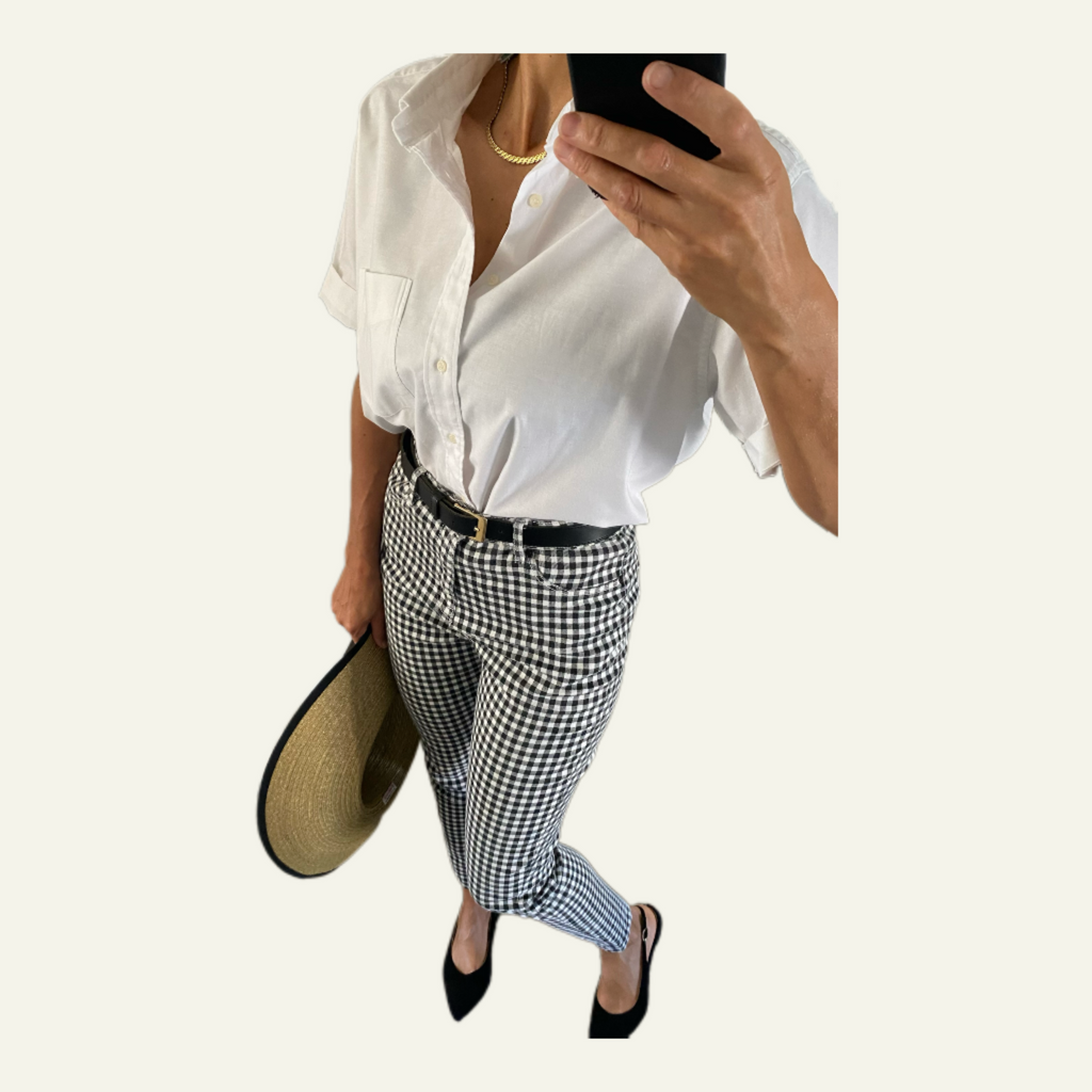 Duo Chemisier blanc Homme & Collier « Petit Épi »