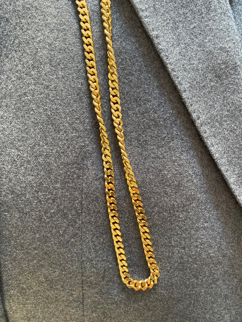 Duo Blazer Homme OVERSIZE « Oxford » & Collier vintage