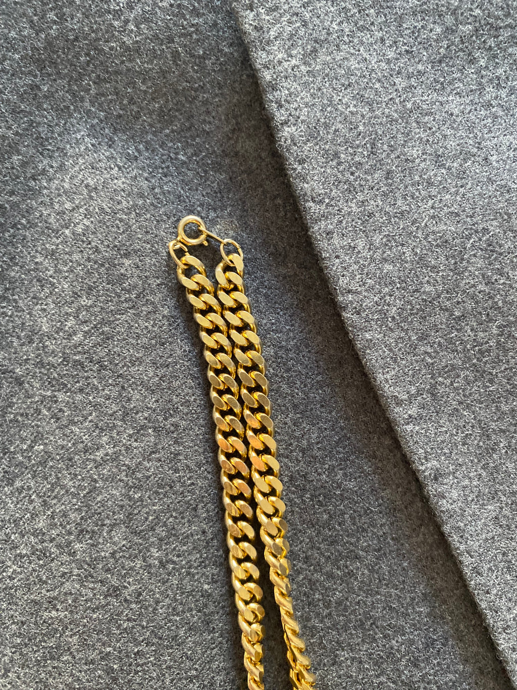 Duo Blazer Homme OVERSIZE « Oxford » & Collier vintage