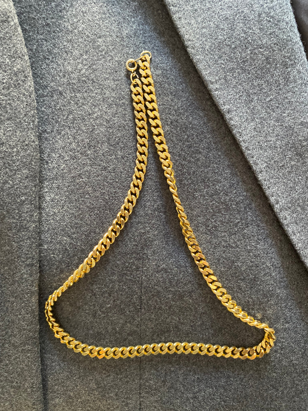 Duo Blazer Homme OVERSIZE « Oxford » & Collier vintage