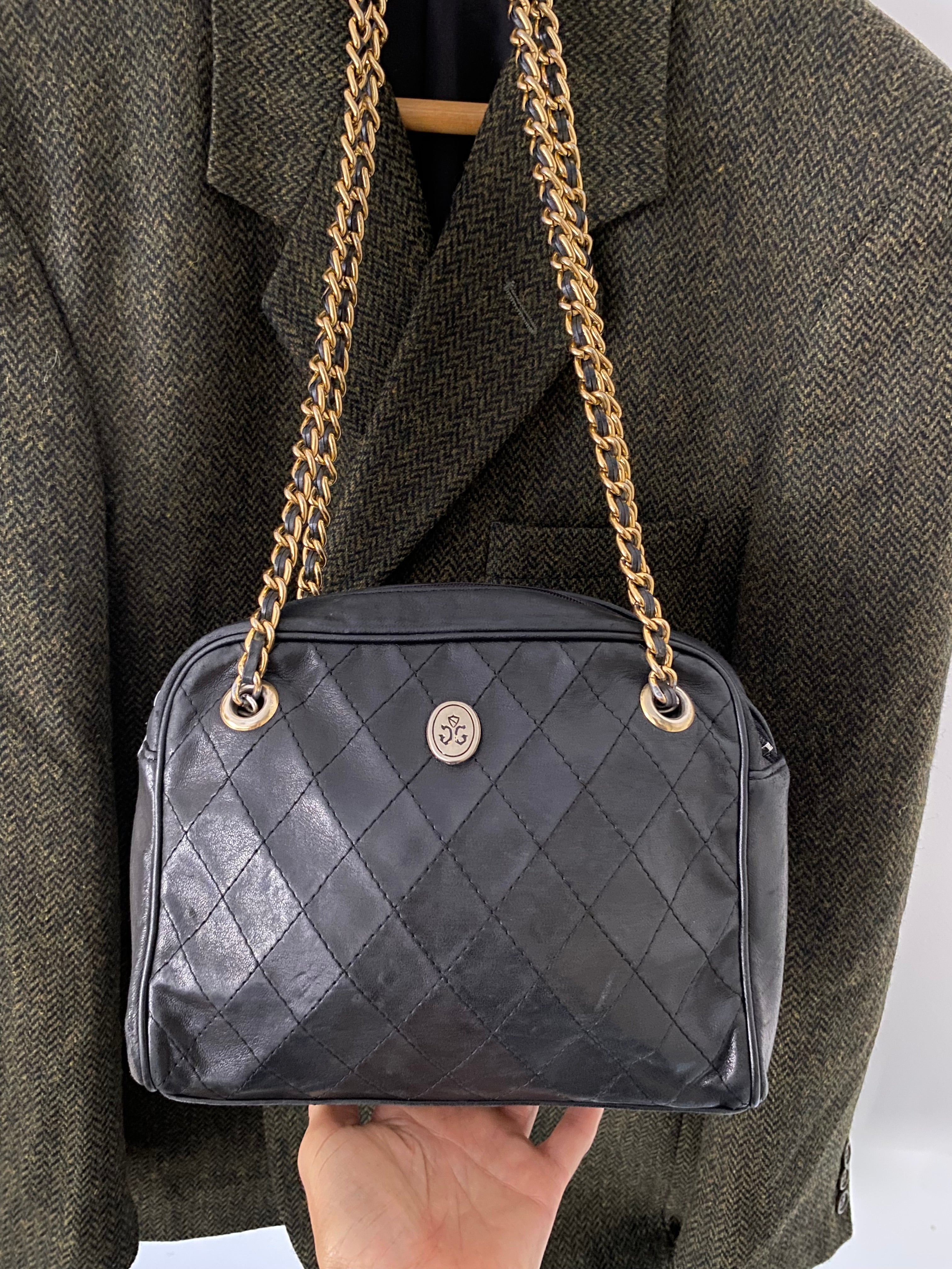 Duo Blazer Homme EDITORIAL ( super Oversize ) « Shetland »  & Sac cuir vintage