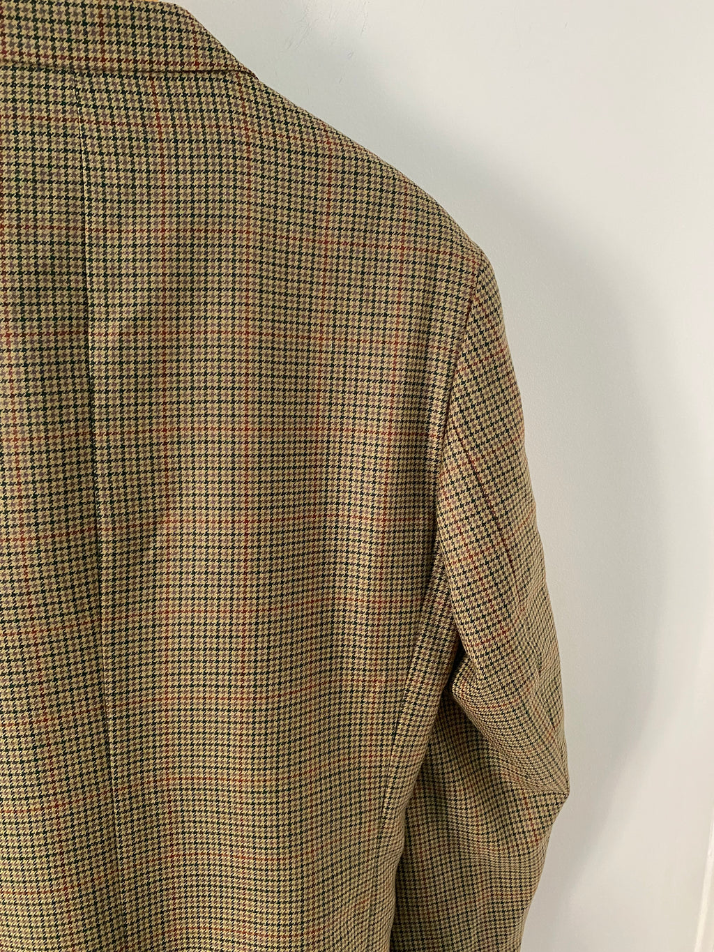 Duo Blazer Homme OVERSIZE « Tartan » & Sac cuir