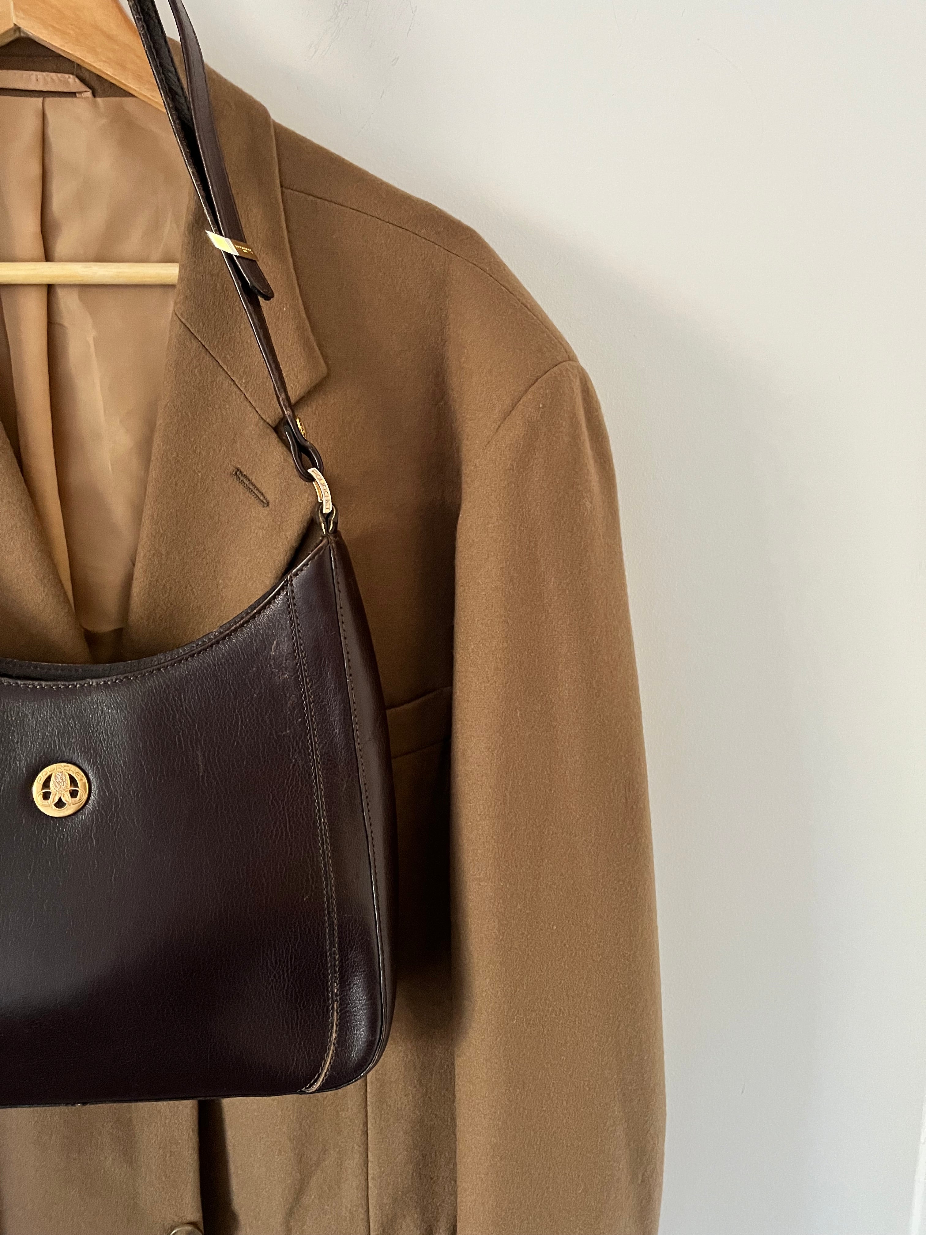 Duo Blazer Homme EDITORIAL & Sac cuir «  Pourchet  »