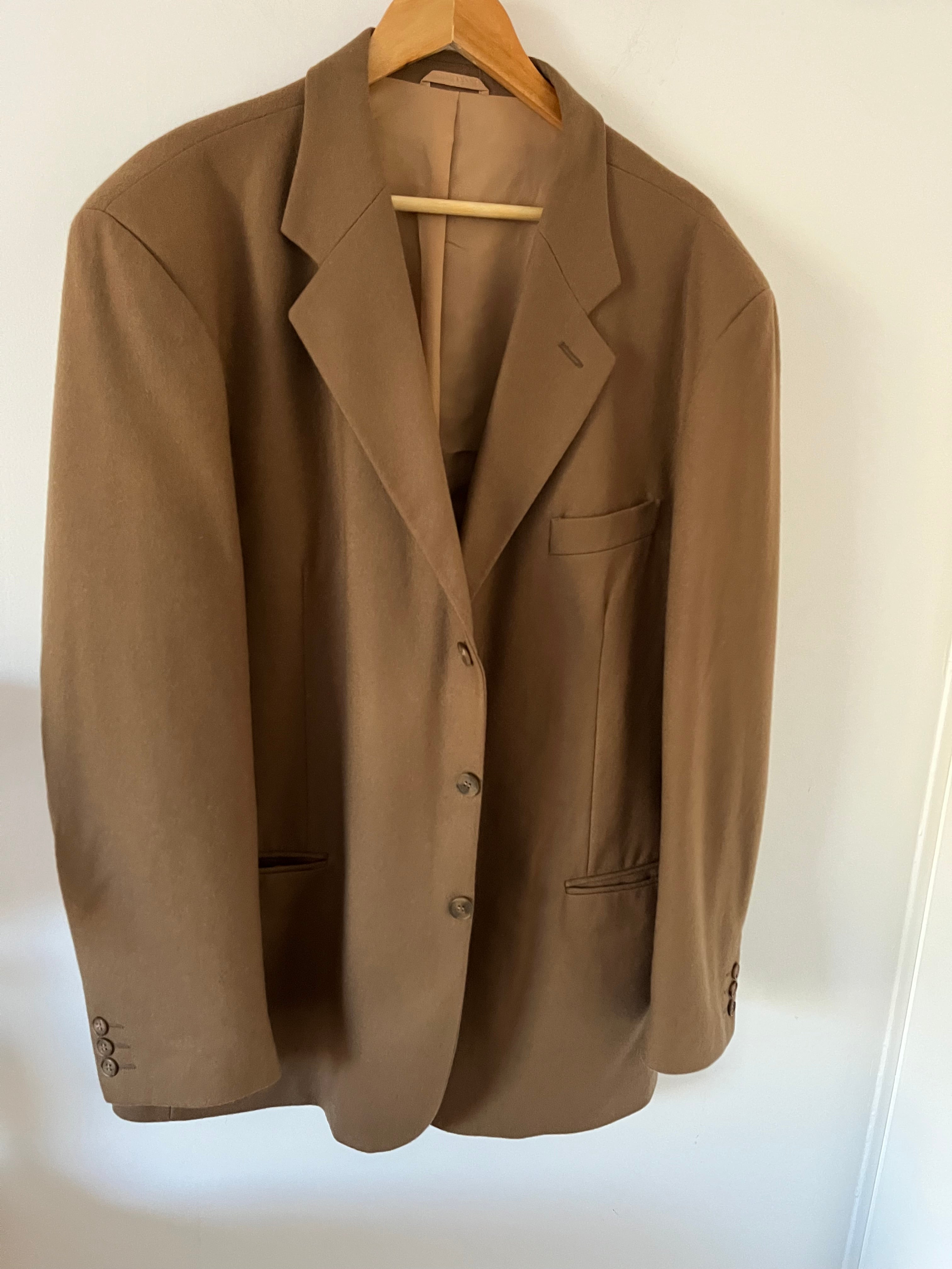 Duo Blazer Homme EDITORIAL & Sac cuir «  Pourchet  »