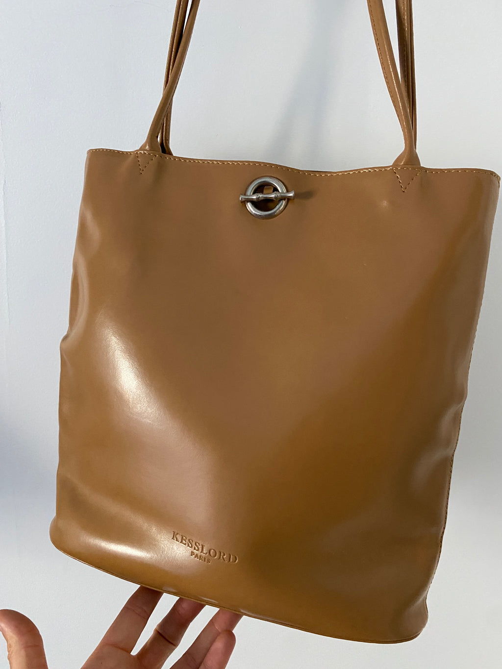 Duo Blazer Homme OVERSIZE « Tartan » & Sac cuir