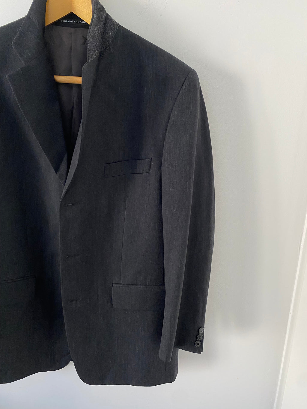 Duo Blazer Homme LUXE « YSL  anthracite » & Bracelet vintage