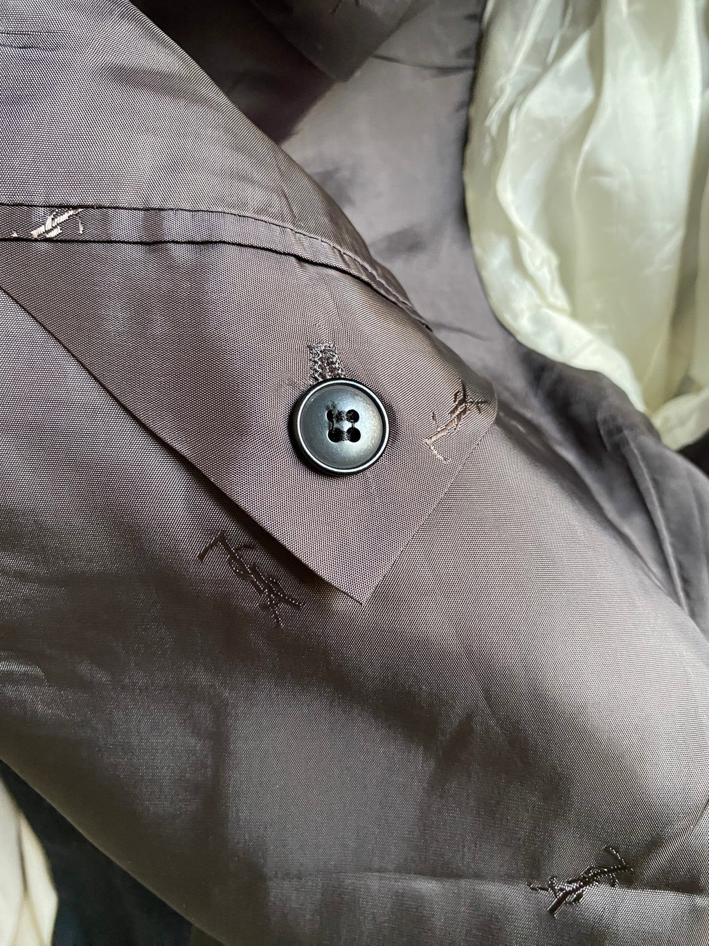 Duo Blazer Homme LUXE « YSL  anthracite » & Bracelet vintage