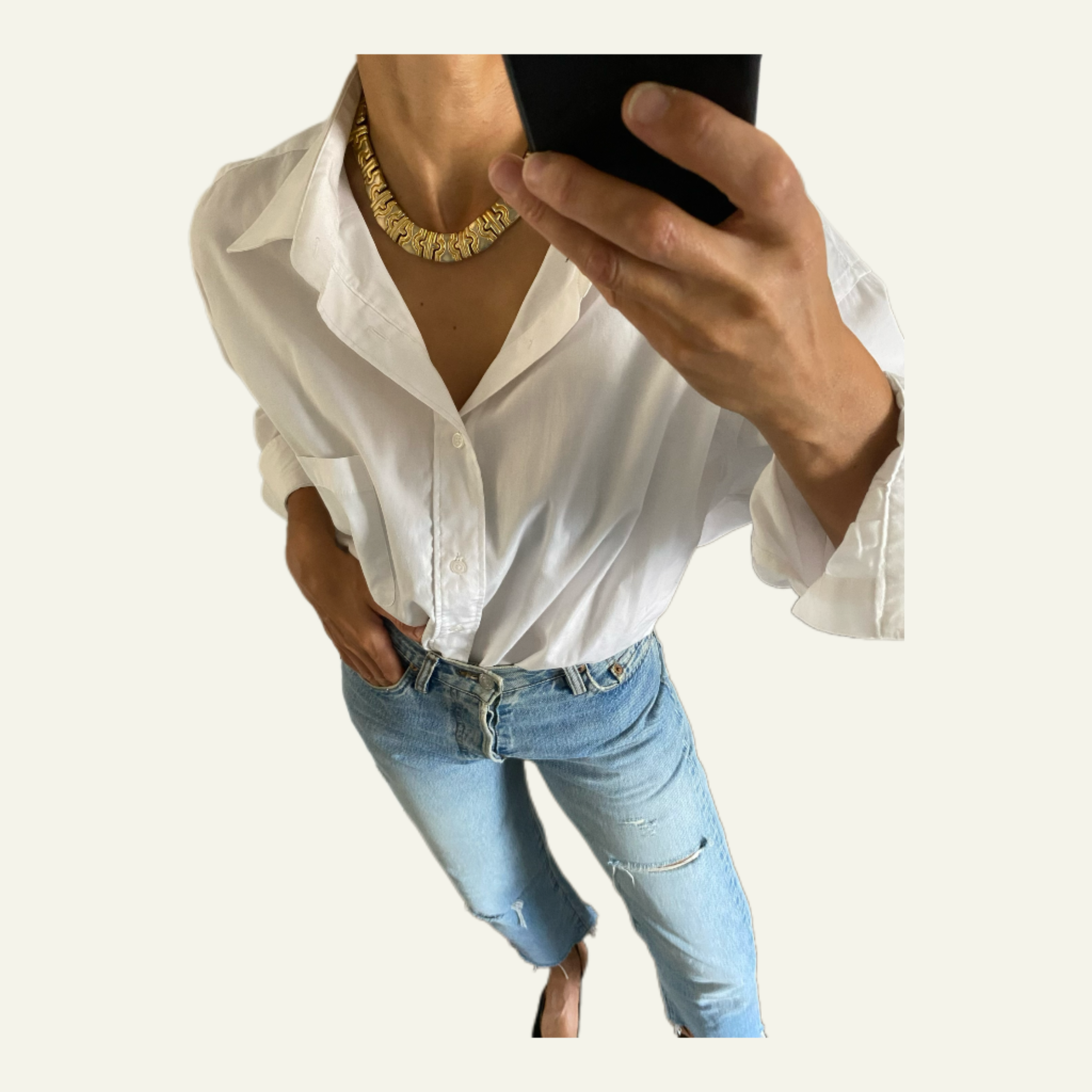 Duo Blazer  Homme LUXE Hugo boss & Collier « Inca » vintage