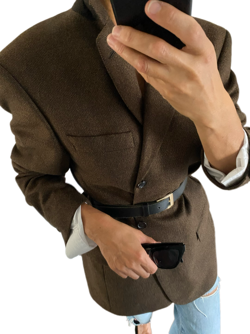 Duo Blazer  Homme LUXE Hugo boss & Collier « Inca » vintage
