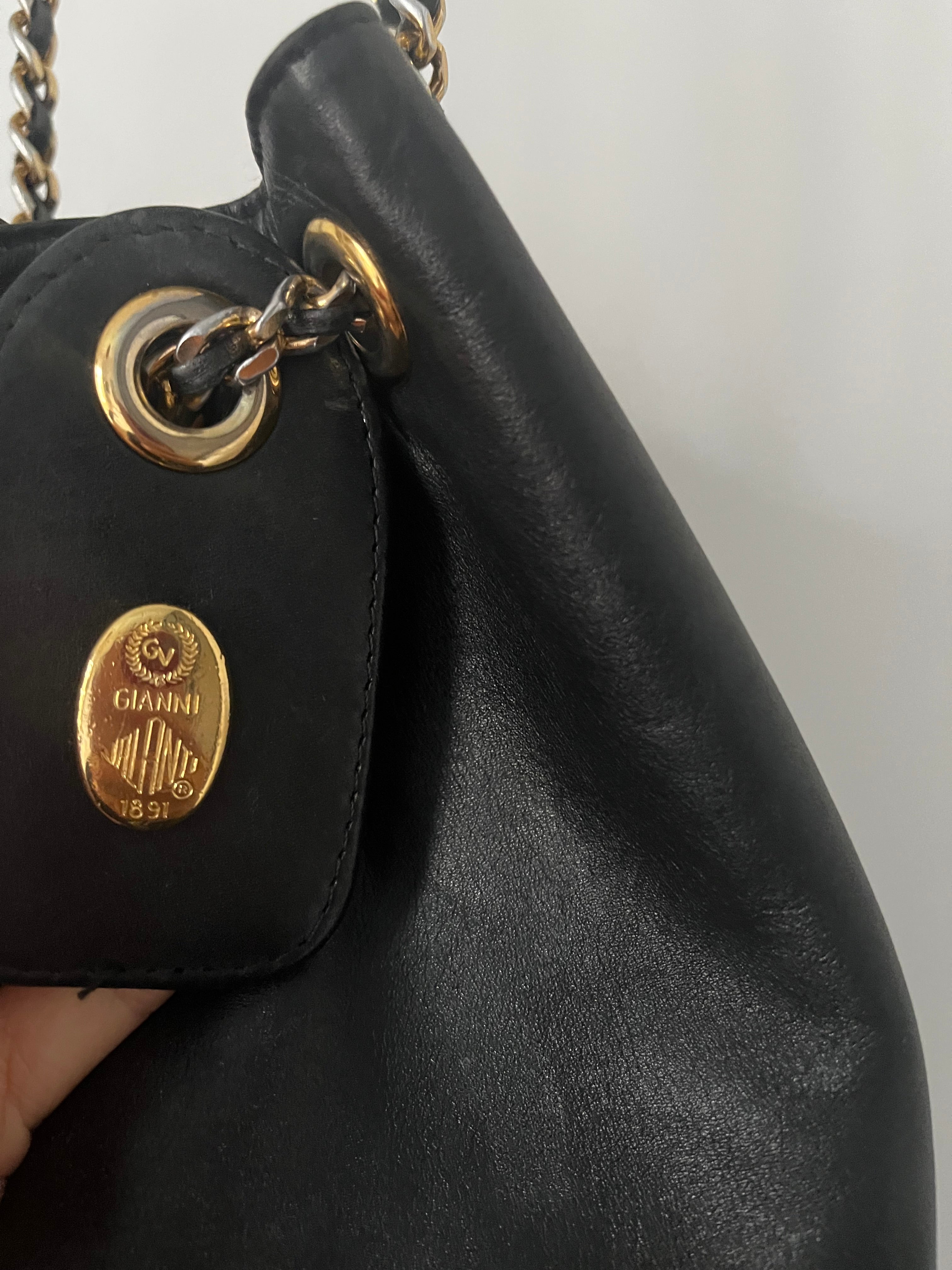 Duo Blazer Homme LUXE YSL vintage   & Sac « seau» matelassé cuir vintage 