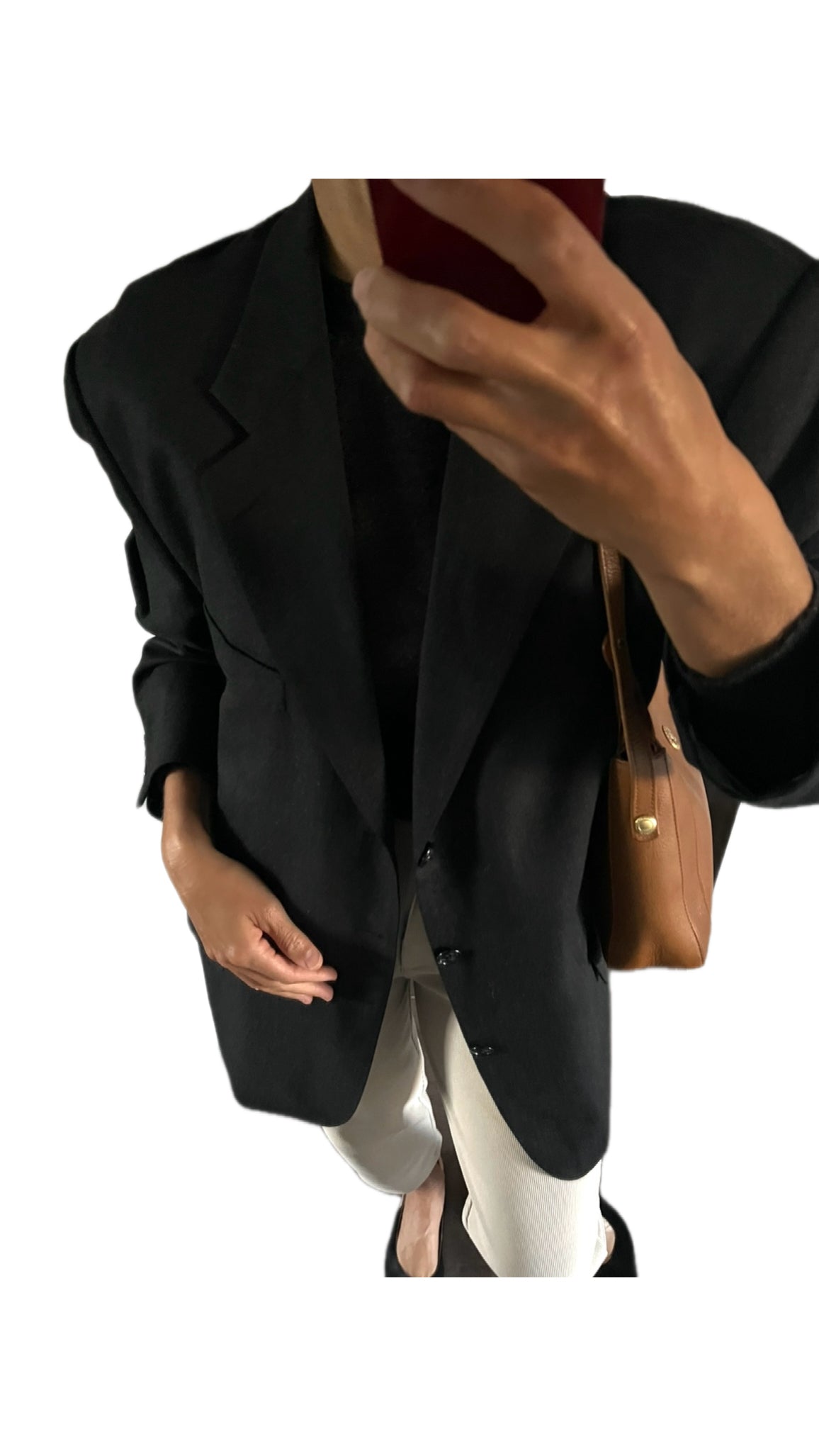 Duo Blazer Homme LUXE Azzaro  & Sac cuir «  Pourchet Fauve  »