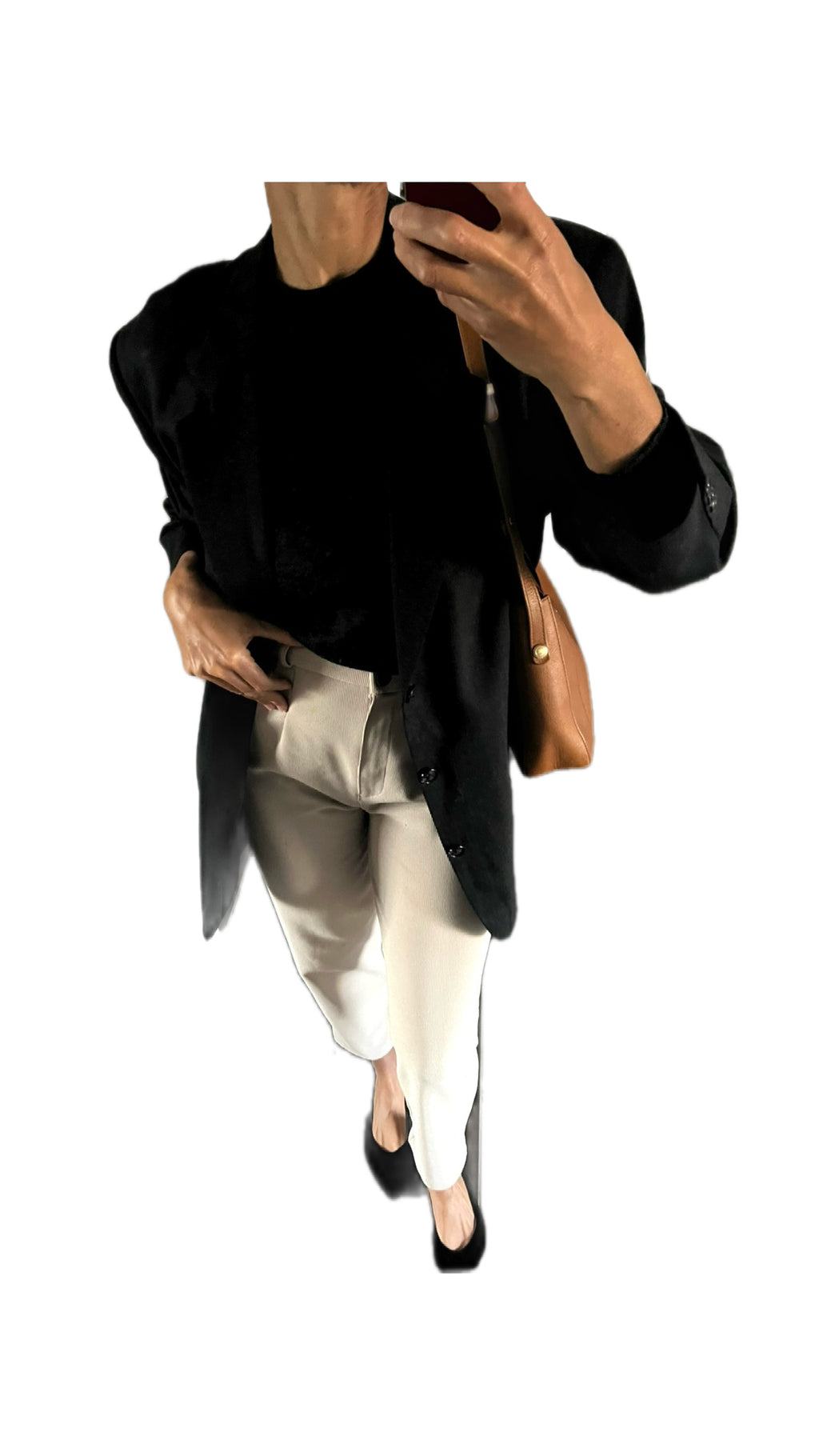 Duo Blazer Homme LUXE Azzaro  & Sac cuir «  Pourchet Fauve  »