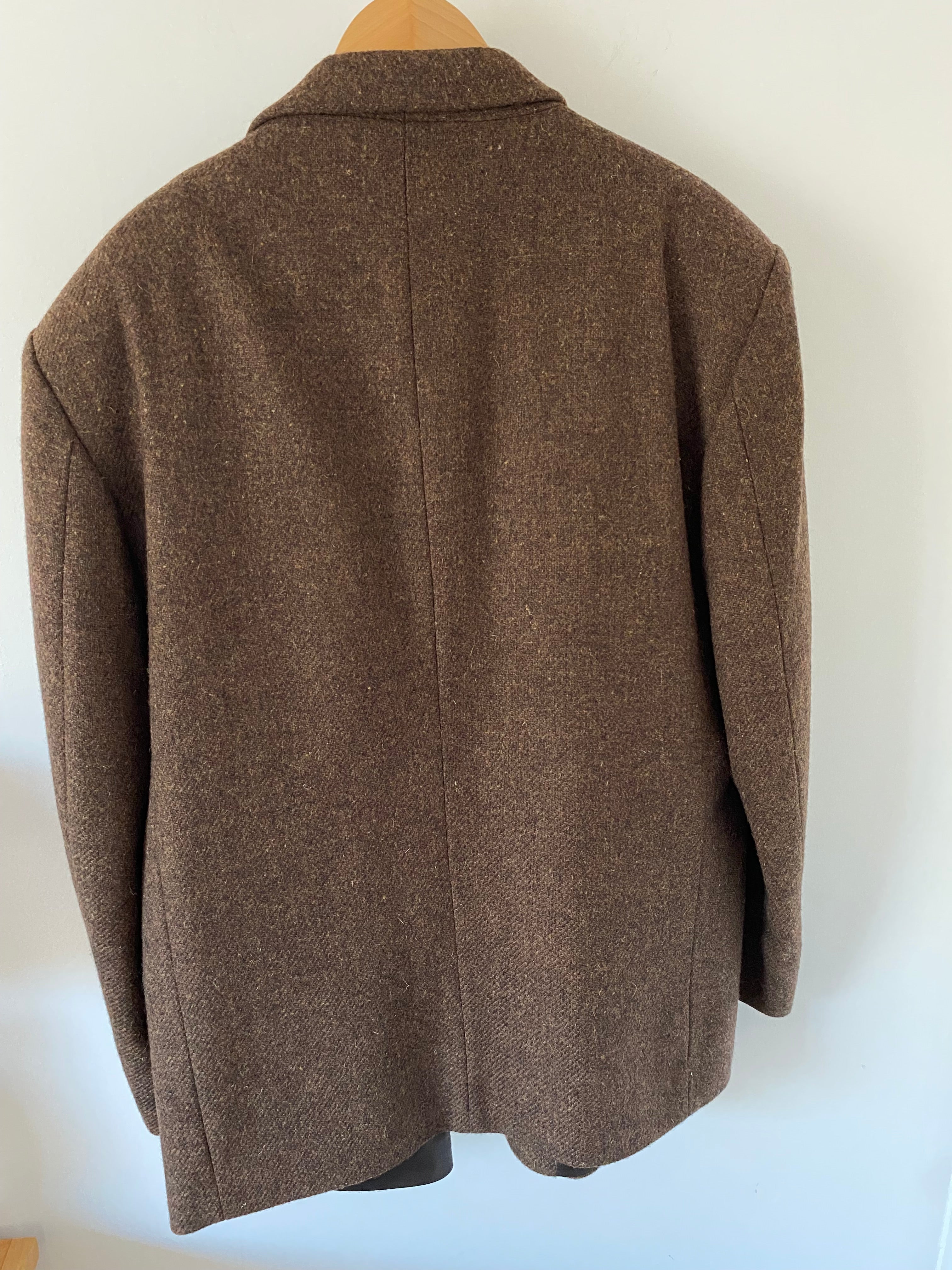 Duo Blazer Homme EDITORIAL  (super Oversize ) & Boucles d’oreilles « Diptyque losange » vintage