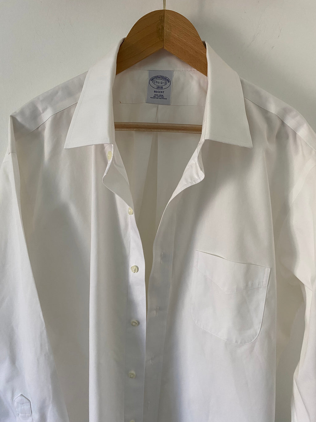 Duo Chemise blanche Homme oversize & Sac  « Cuir tresse » vintage