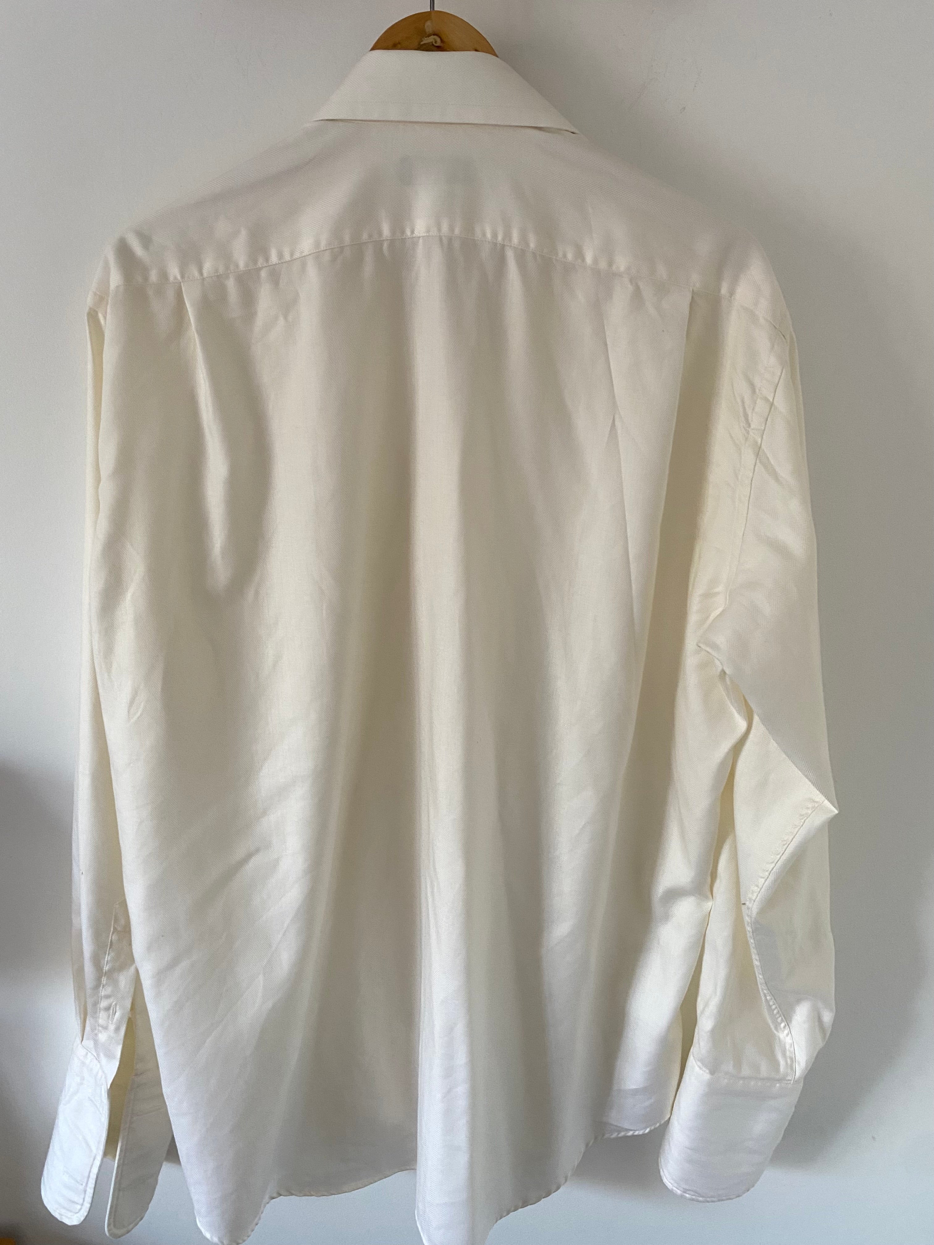 Duo Chemise Homme (+ Manchettes)  & Boucles d’oreilles « Ailes d’anges »