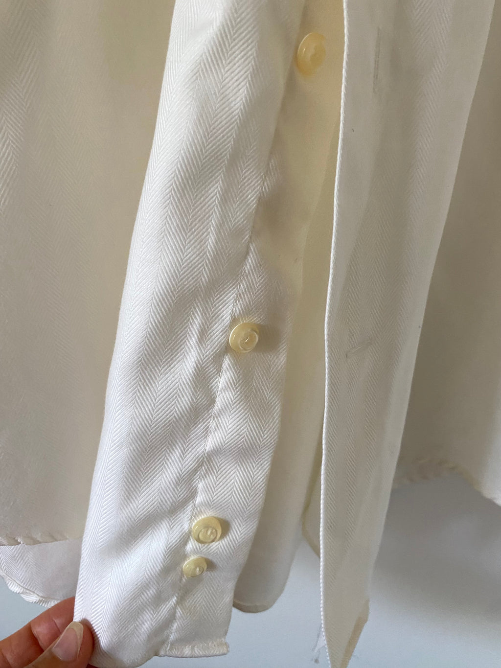 Duo Chemise Homme (+ Manchettes)  & Boucles d’oreilles « Ailes d’anges »