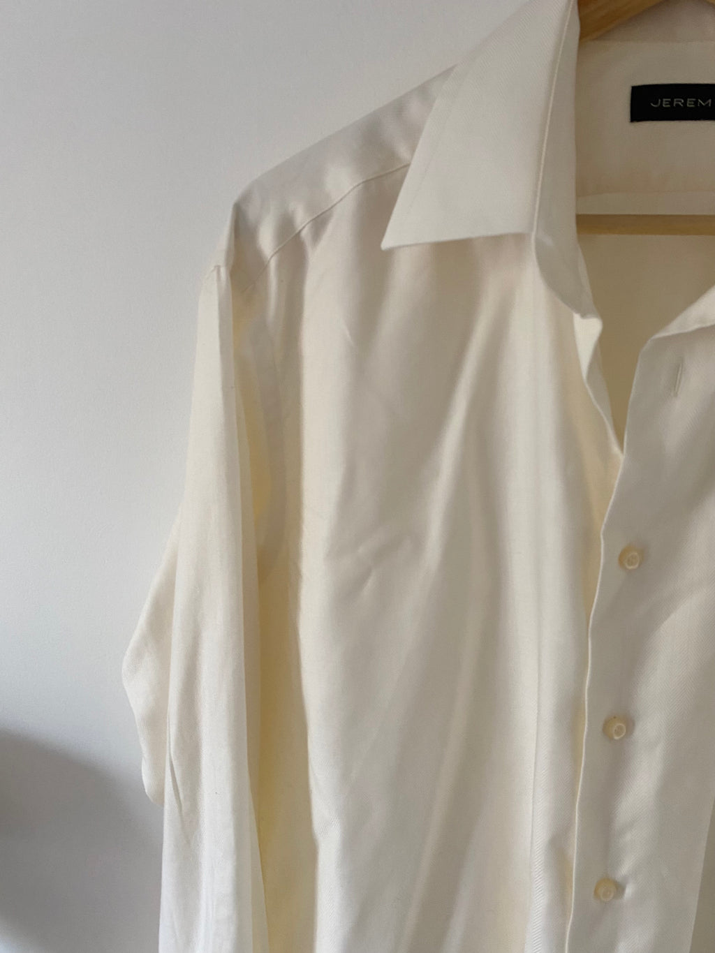 Duo Chemise Homme (+ Manchettes)  & Boucles d’oreilles « Ailes d’anges »