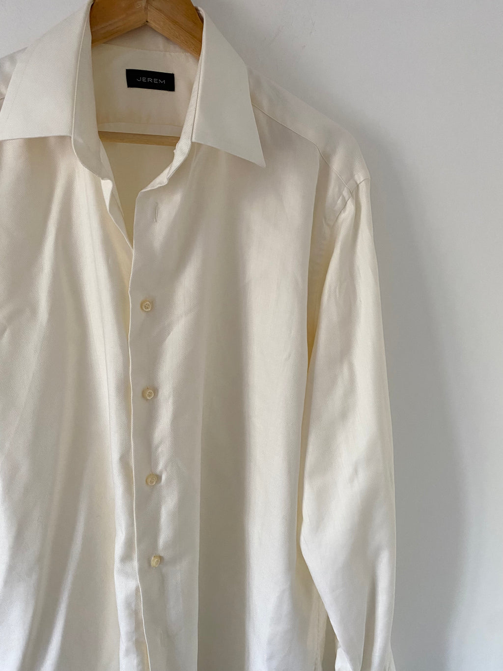 Duo Chemise Homme (+ Manchettes)  & Boucles d’oreilles « Ailes d’anges »