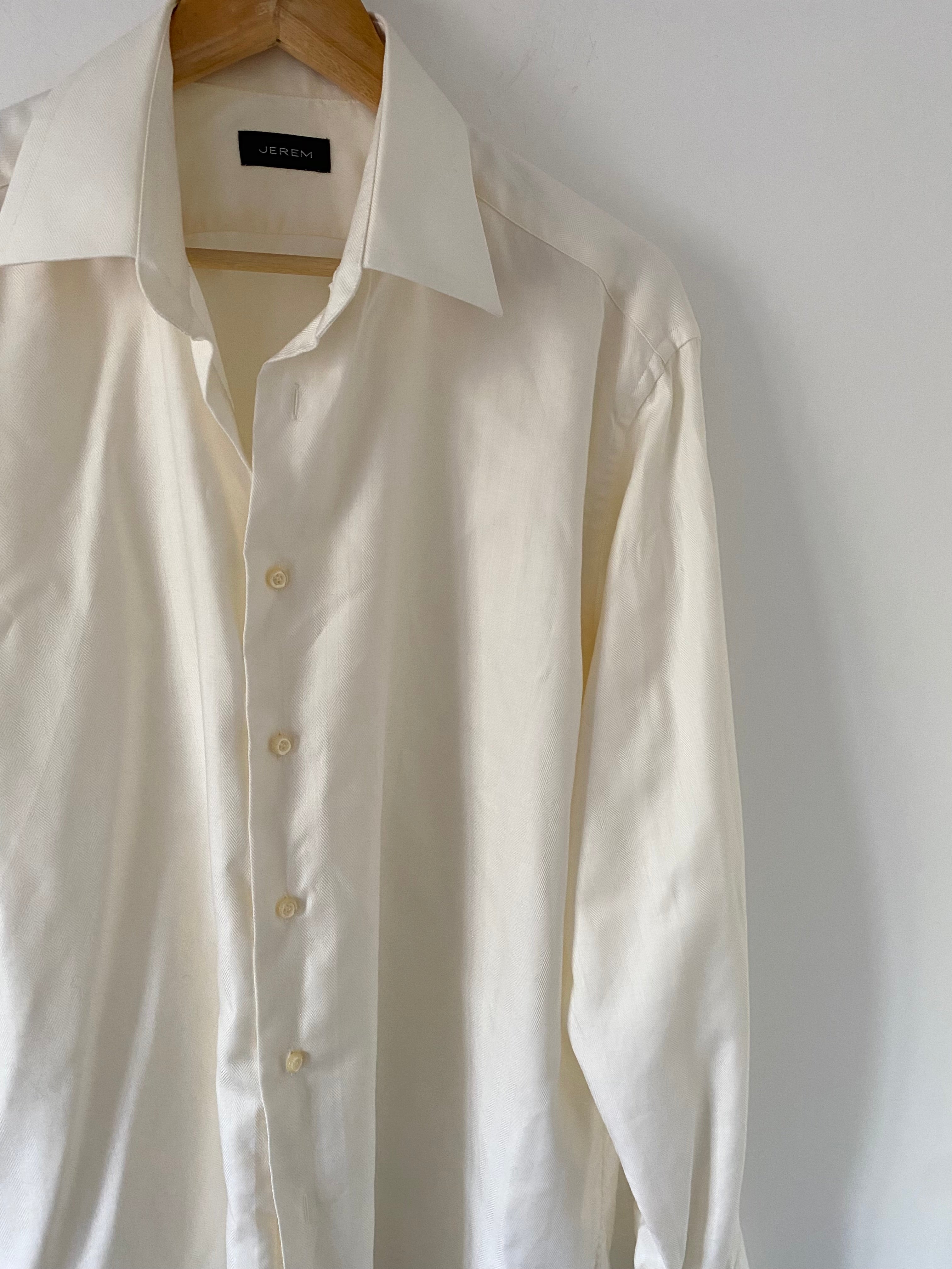 Duo Chemise Homme (+ Manchettes)  & Boucles d’oreilles « Ailes d’anges »