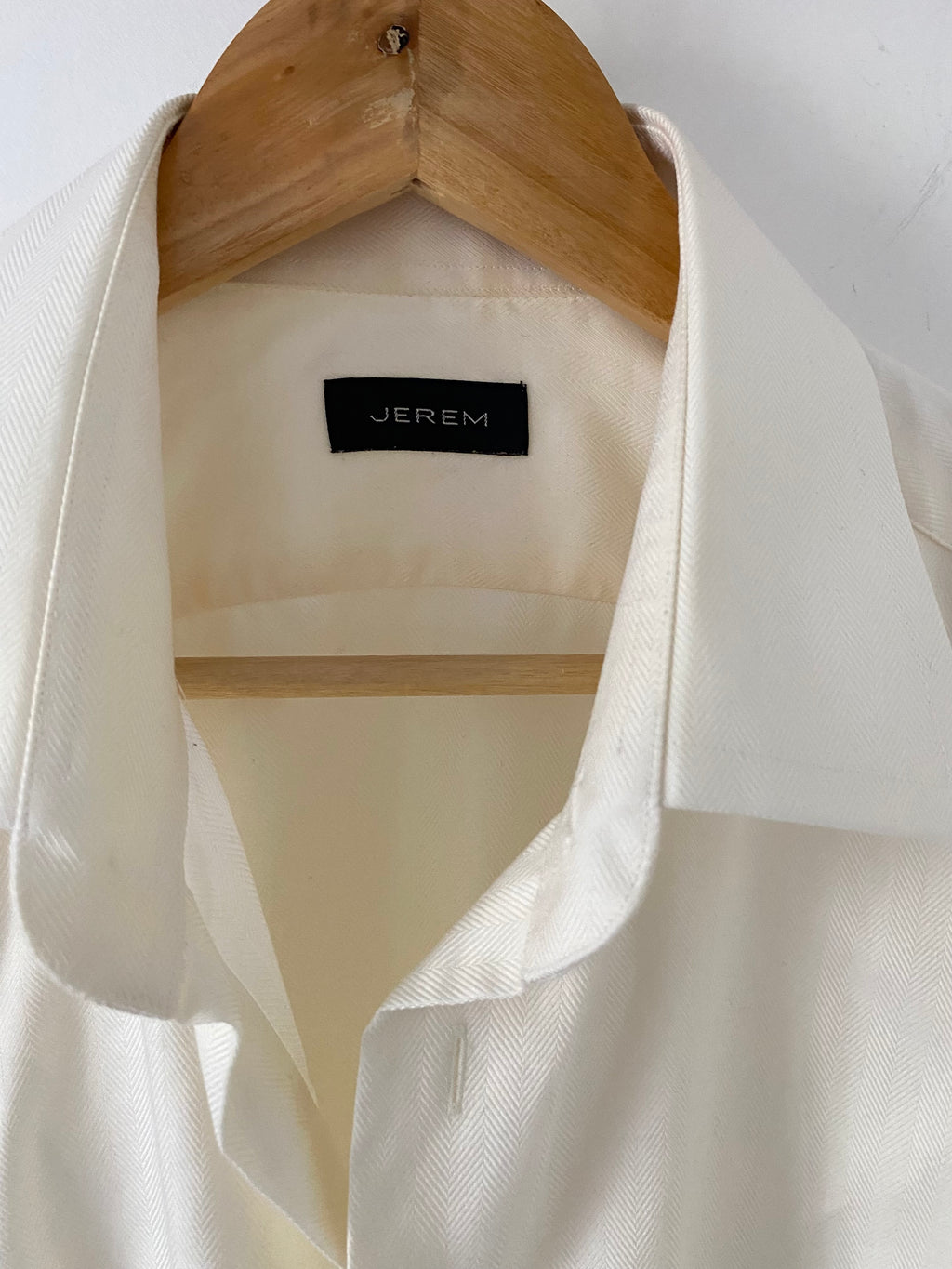 Duo Chemise Homme (+ Manchettes)  & Boucles d’oreilles « Ailes d’anges »