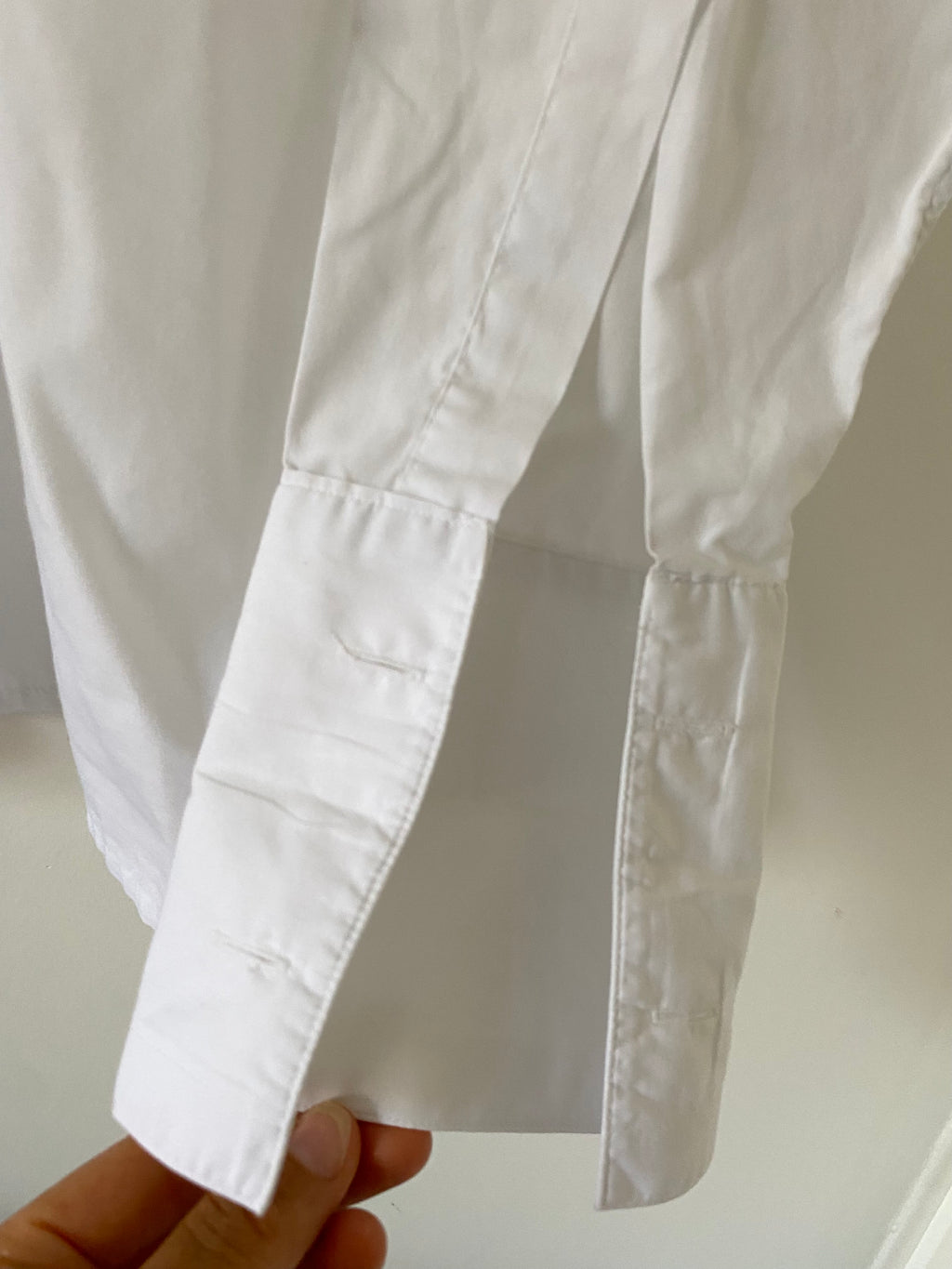 Men's White Shirt (with Cuffs) & "Sun" Bag  Duo