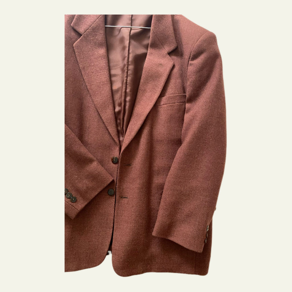 Duo Blazer Homme EDITORIAL ( super Oversize) & Boucles d’oreilles « Escargot  »