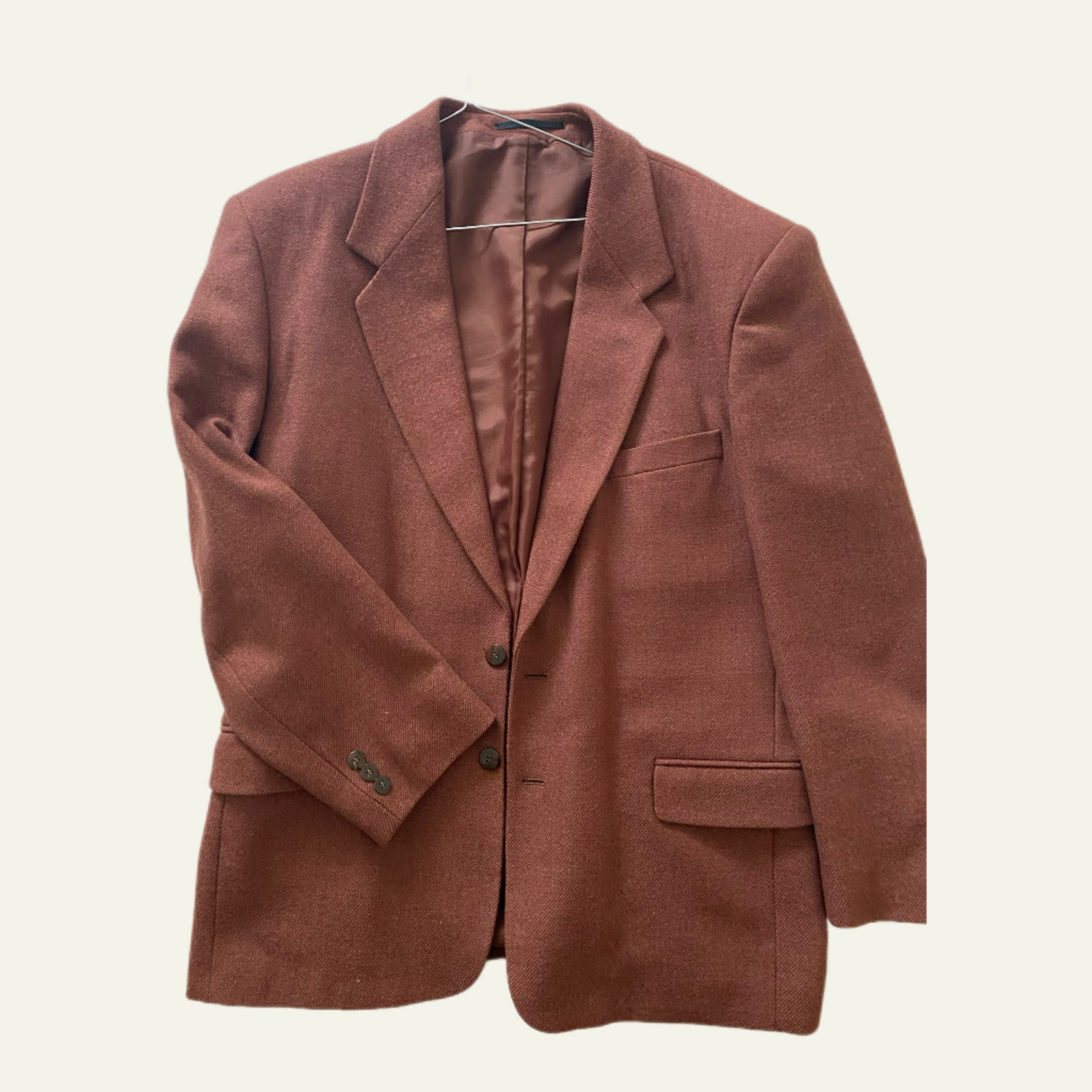 Duo Blazer Homme EDITORIAL ( super Oversize) & Boucles d’oreilles « Escargot  »