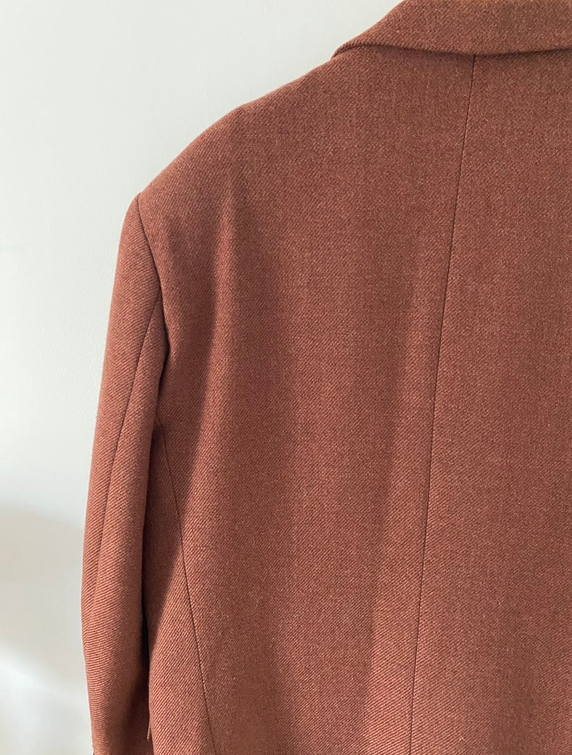 Duo Blazer Homme EDITORIAL ( super Oversize) & Boucles d’oreilles « Escargot  »